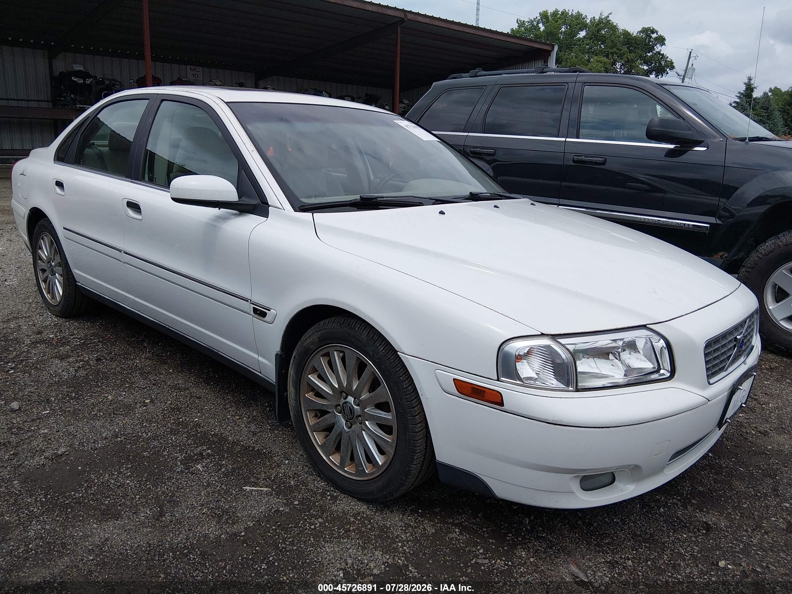 2006 Volvo S80 2.5t Белый vin: YV1TS592861445835