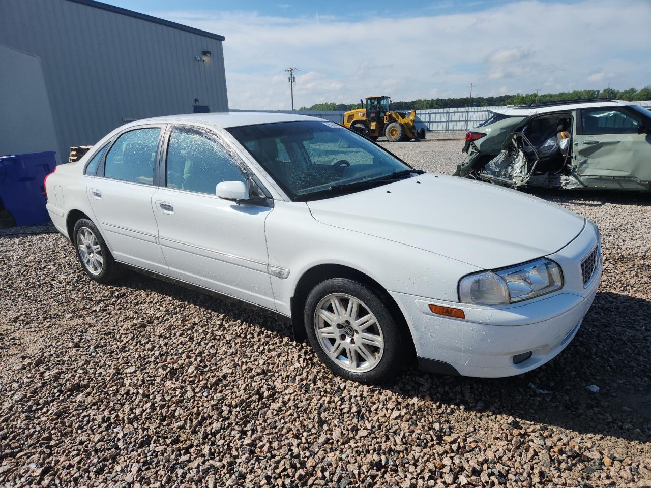 2005 Volvo S80 2.5t White vin: YV1TS592951390875
