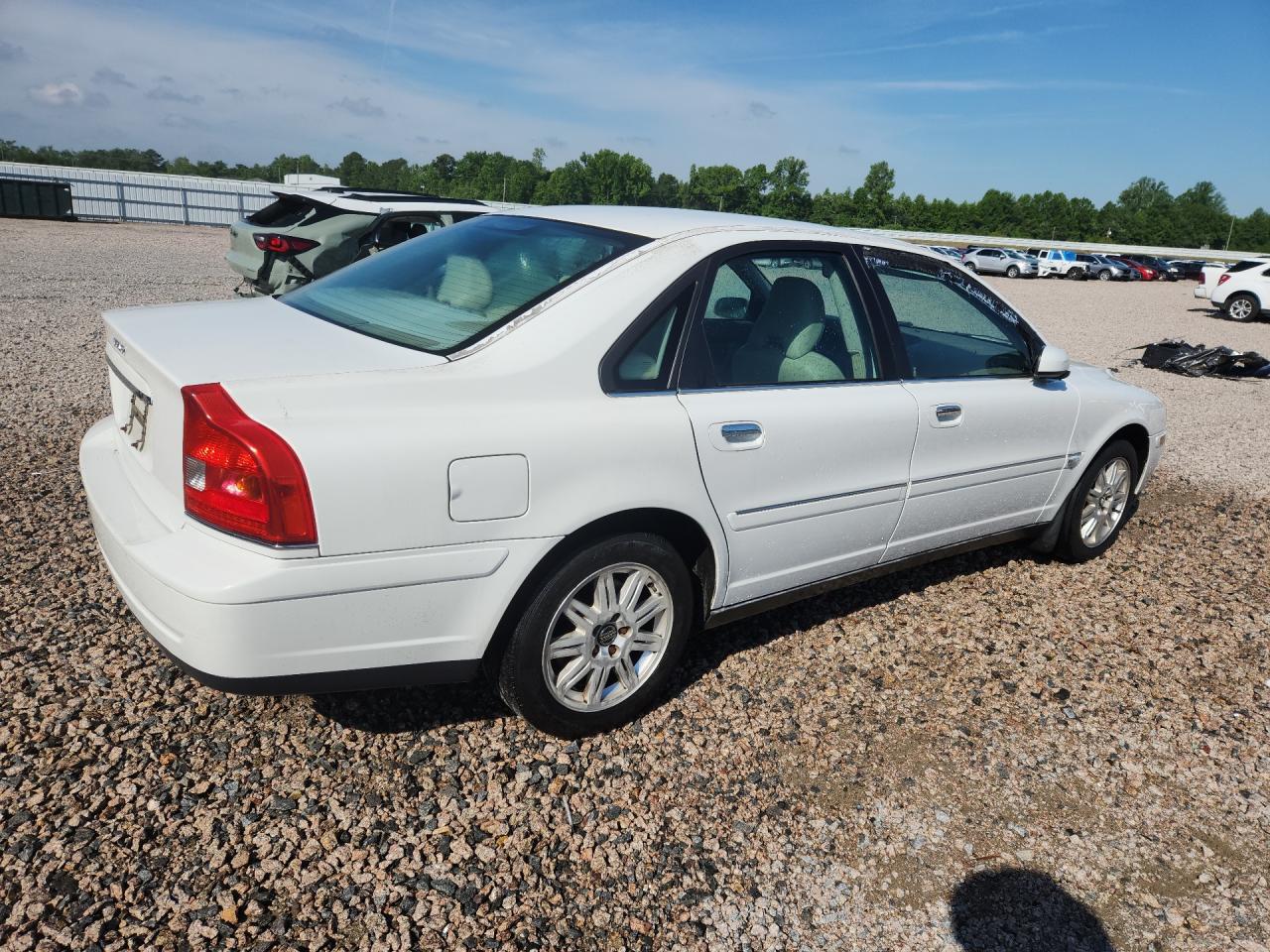 2005 Volvo S80 2.5t White vin: YV1TS592951390875