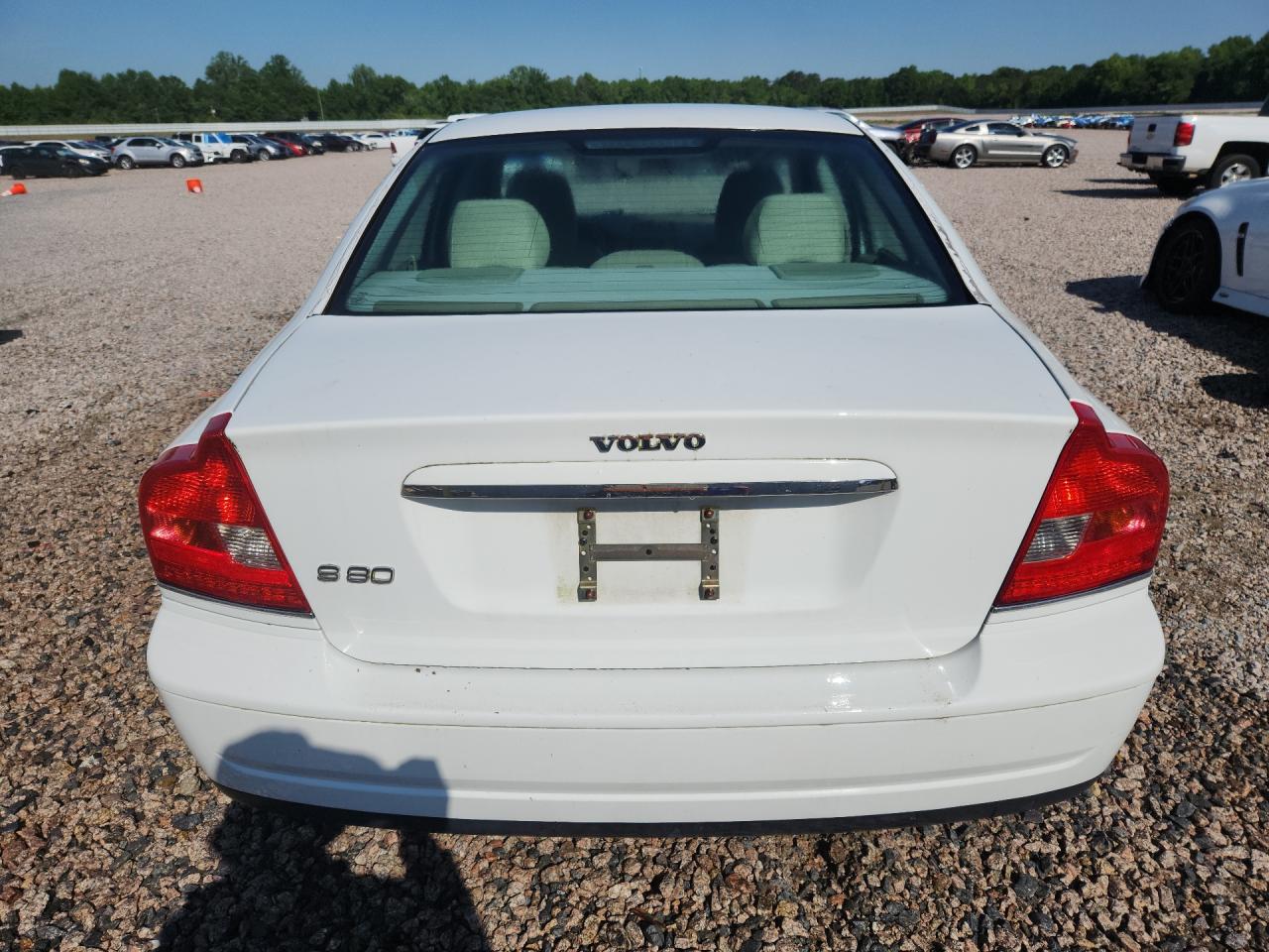2005 Volvo S80 2.5t White vin: YV1TS592951390875