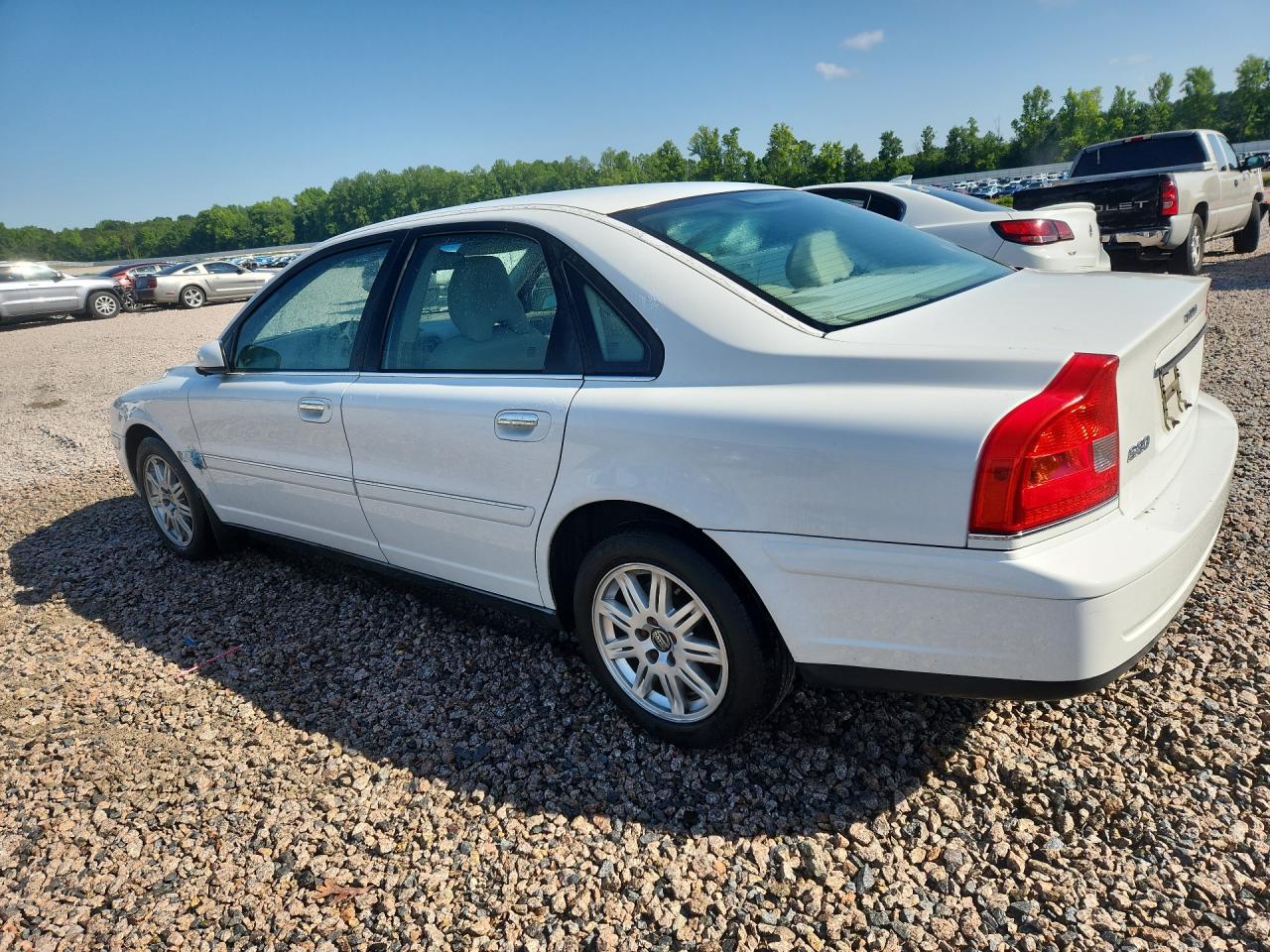 2005 Volvo S80 2.5t White vin: YV1TS592951390875