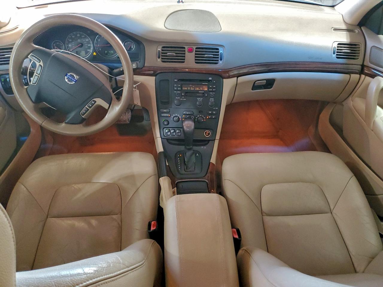 2005 Volvo S80 2.5t Silver vin: YV1TS592951394389