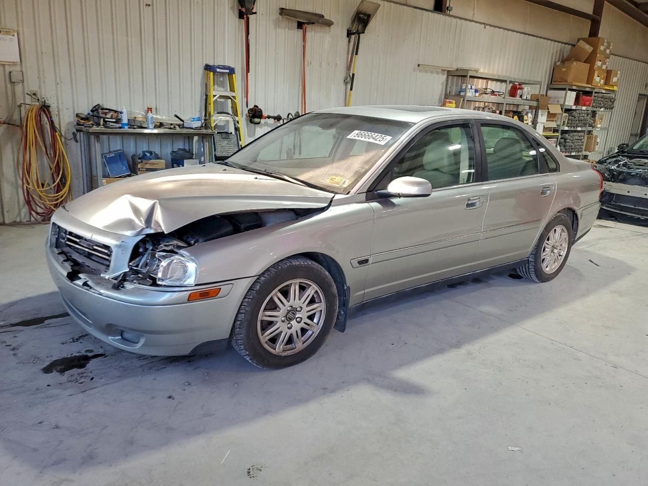 2005 Volvo S80 2.5t Silver vin: YV1TS592951394389