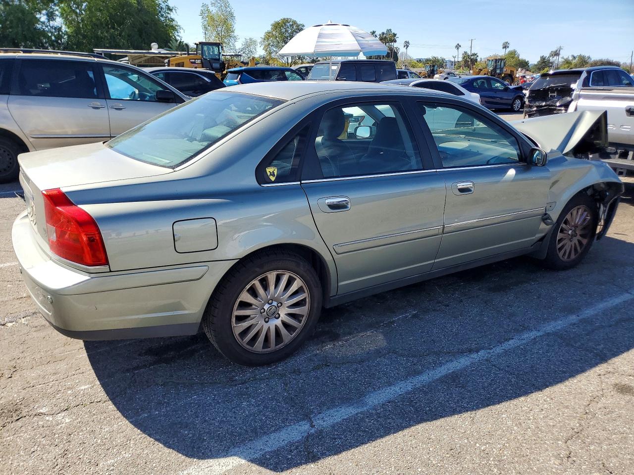 2006 Volvo S80 2.5t Gray vin: YV1TS592961440899