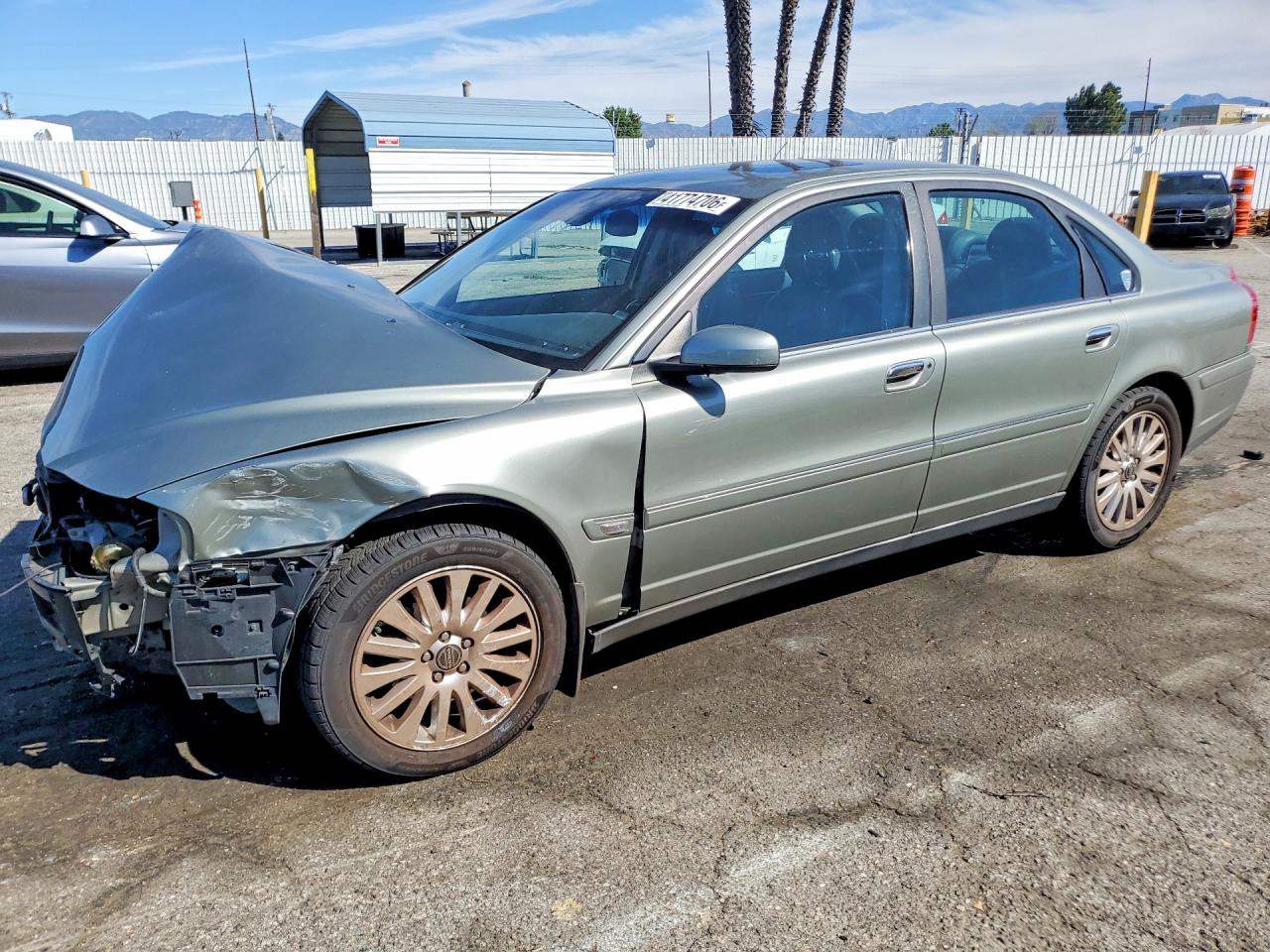 2006 Volvo S80 2.5t Gray vin: YV1TS592961440899