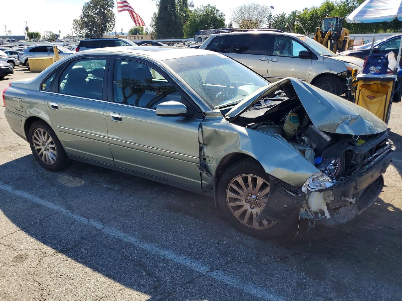 2006 Volvo S80 2.5t Gray vin: YV1TS592961440899