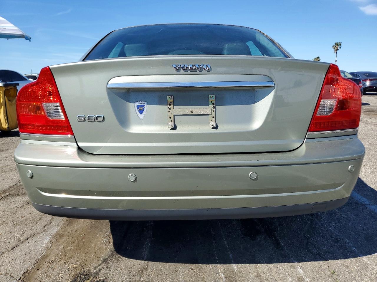 2006 Volvo S80 2.5t Gray vin: YV1TS592961440899