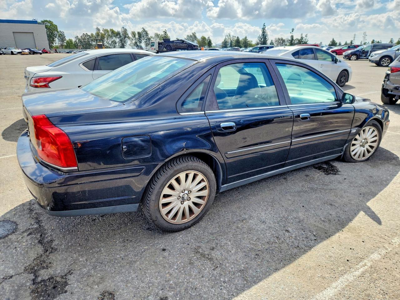 2006 Volvo S80 2.5t Black vin: YV1TS592961445388