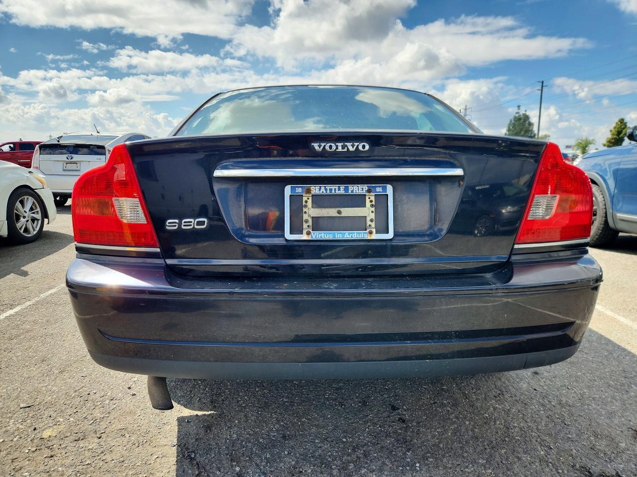 2006 Volvo S80 2.5t Black vin: YV1TS592961445388