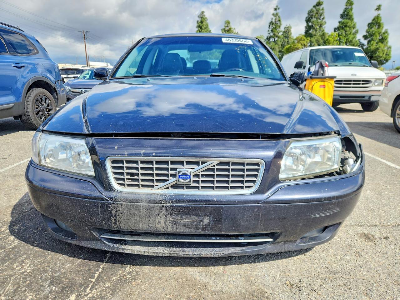 2006 Volvo S80 2.5t Black vin: YV1TS592961445388