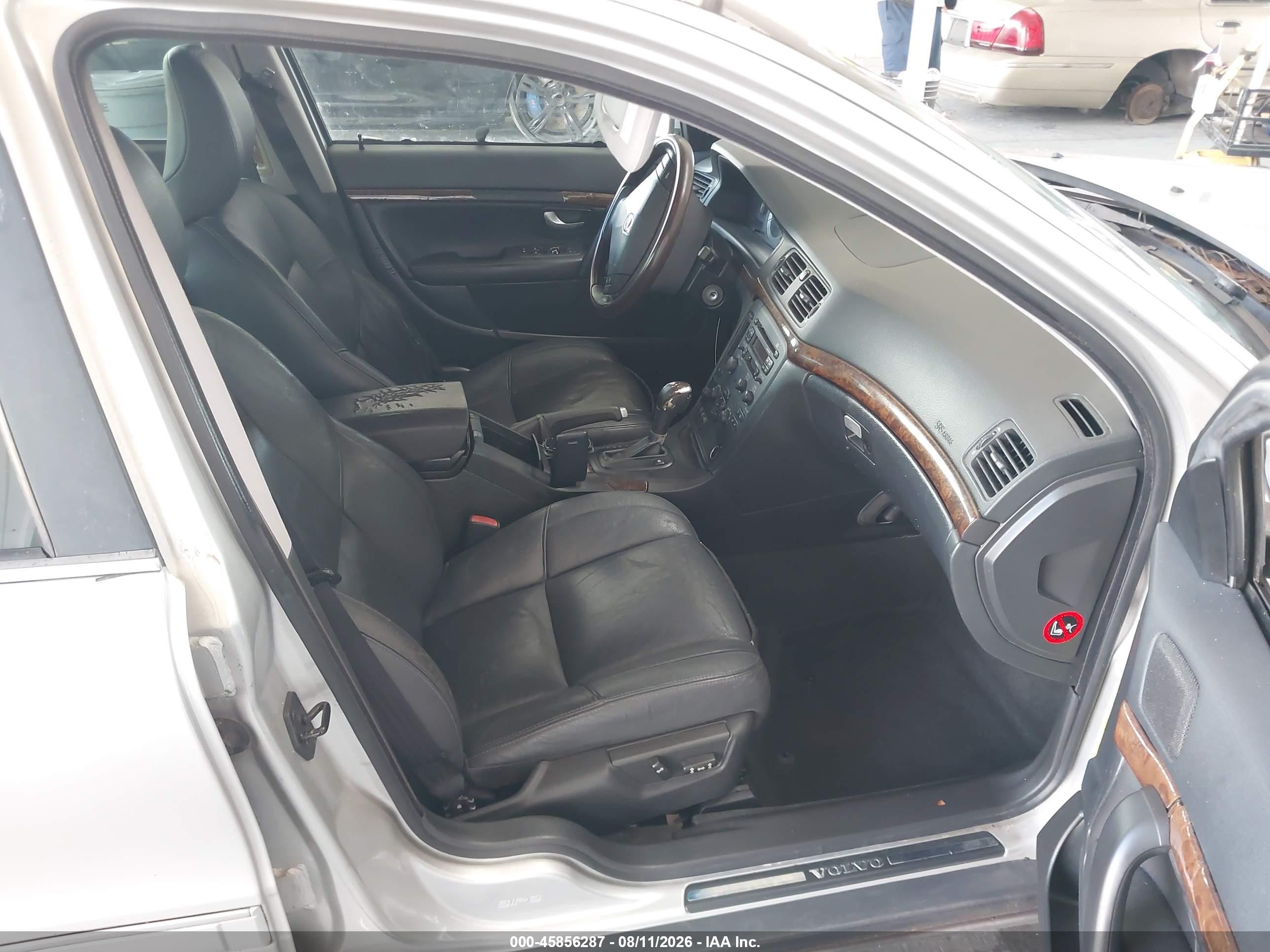 2006 Volvo S80 2.5t Silver vin: YV1TS592X61444914