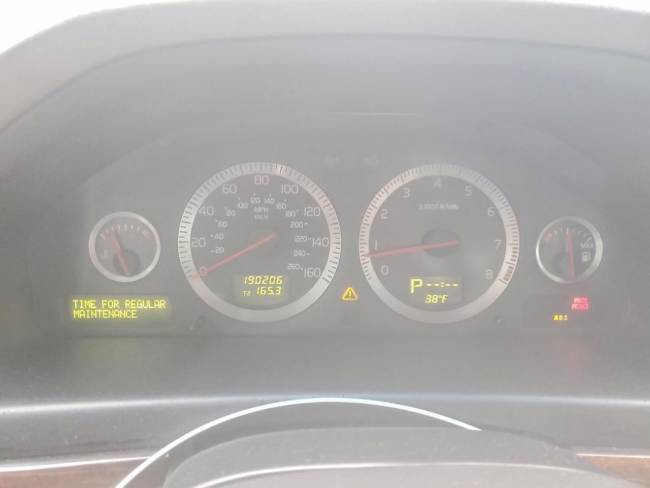 2006 Volvo S80 2.5t Green vin: YV1TS592X61444928