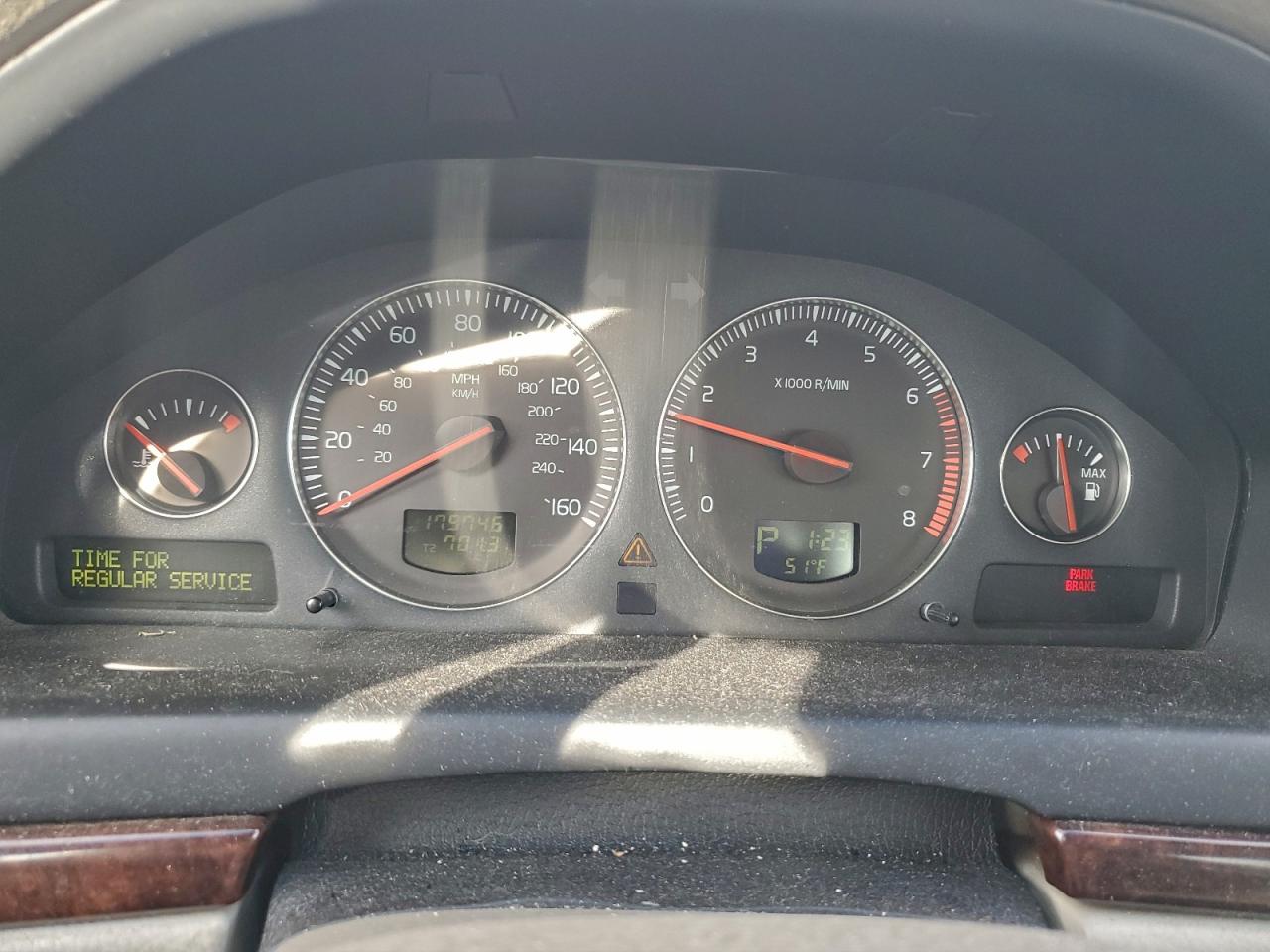 2004 Volvo S80 2.5t Blue vin: YV1TS59H241371412