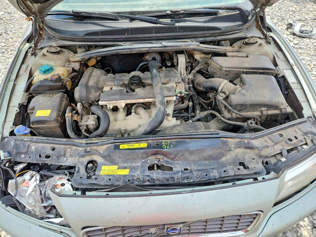 2004 Volvo S80 2.5t Cream vin: YV1TS59H641366598