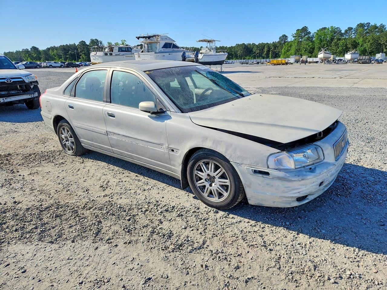 2004 Volv S80 2.5t Beige vin: YV1TS59HX41376065