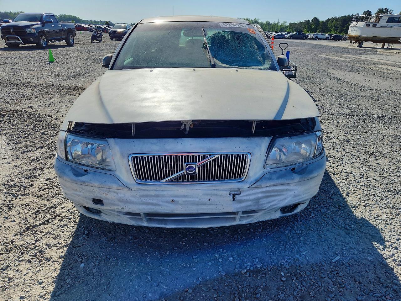 2004 Volv S80 2.5t Beige vin: YV1TS59HX41376065