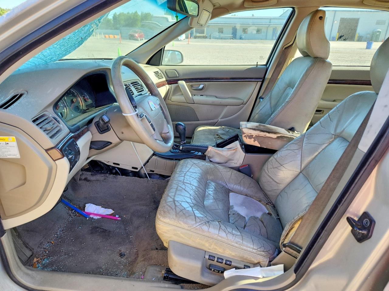 2004 Volv S80 2.5t Beige vin: YV1TS59HX41376065