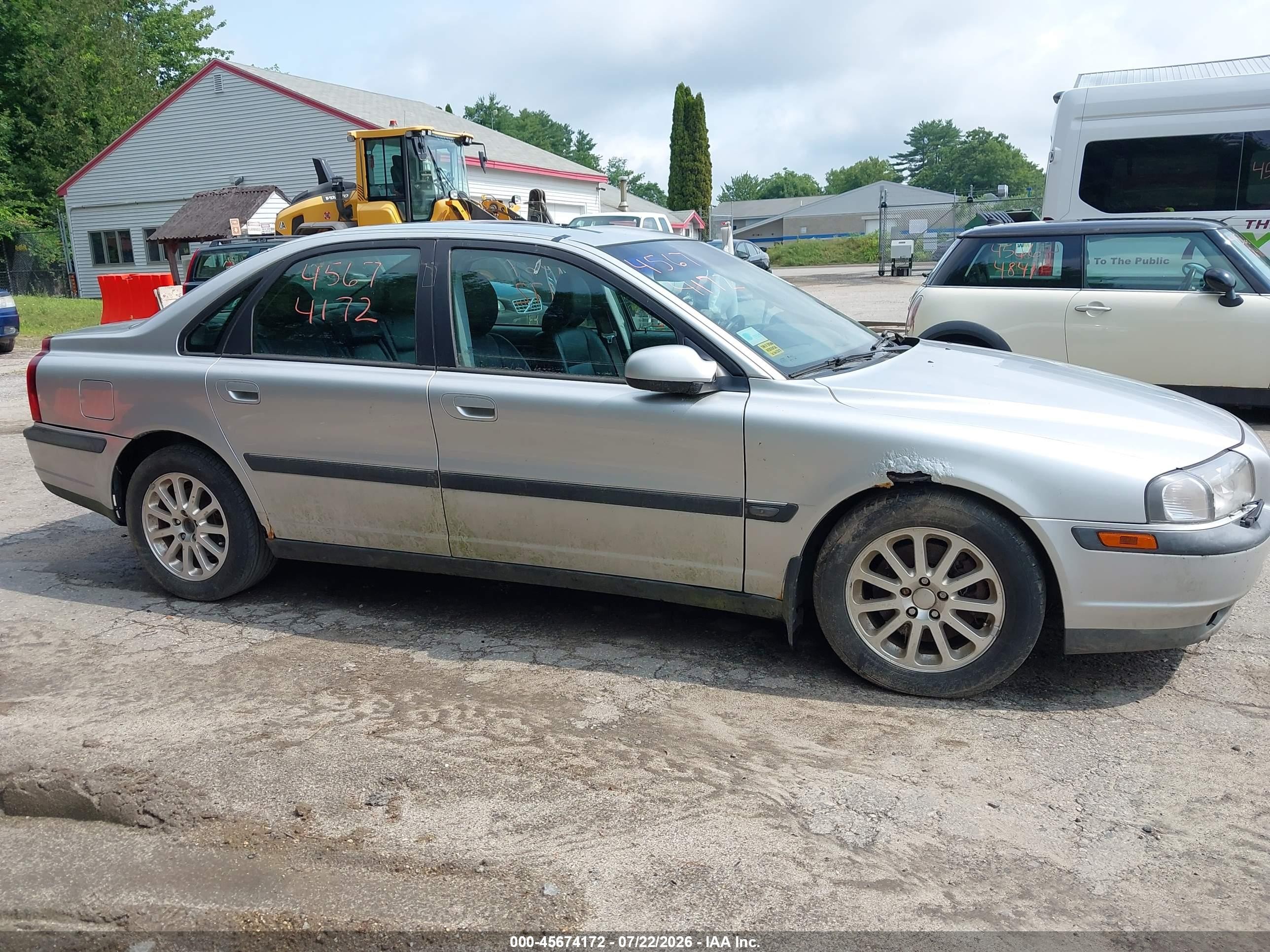 2000 Volvo S80 T-6 Silver vin: YV1TS90D2Y1082831