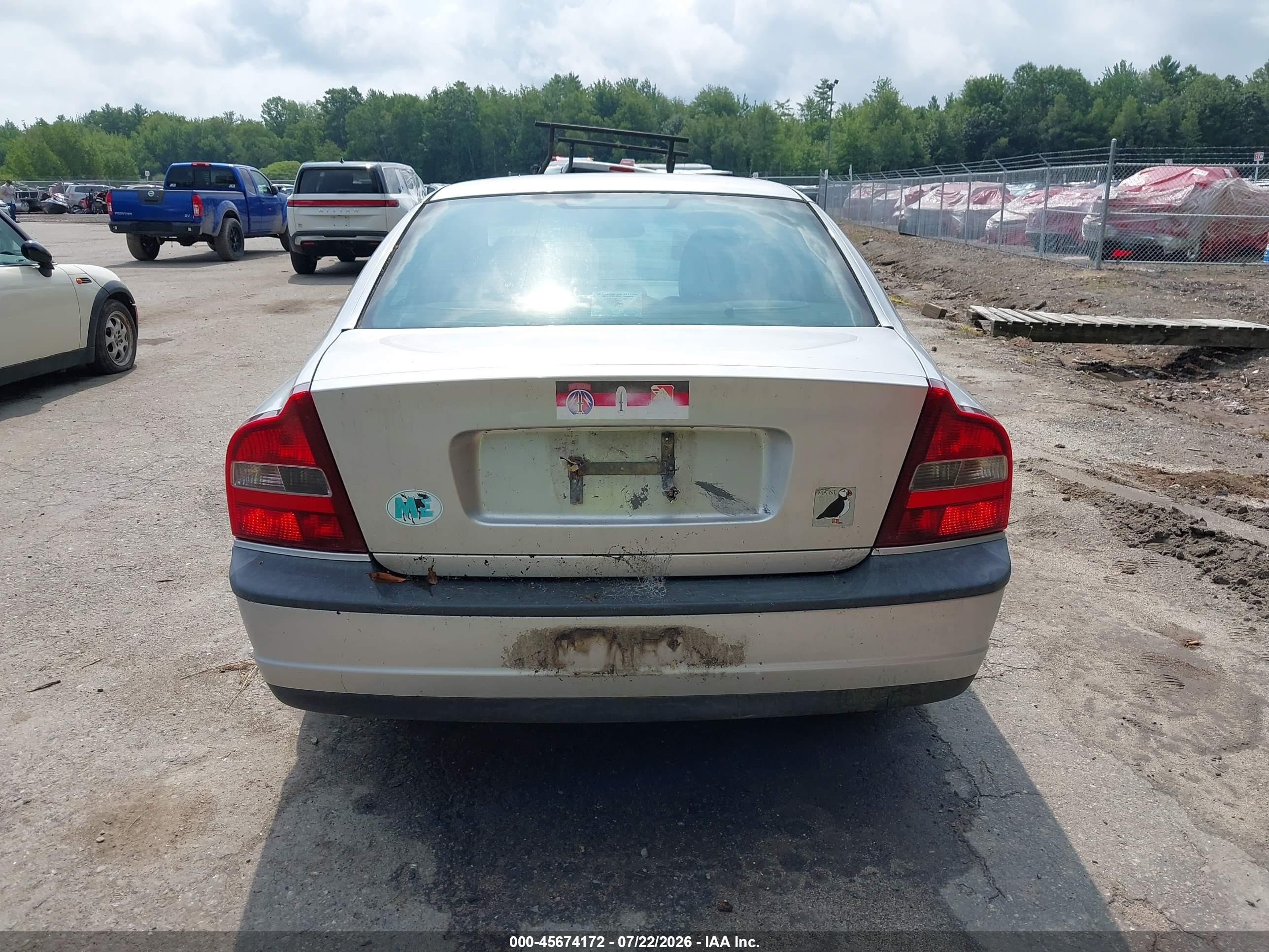 2000 Volvo S80 T-6 Silver vin: YV1TS90D2Y1082831
