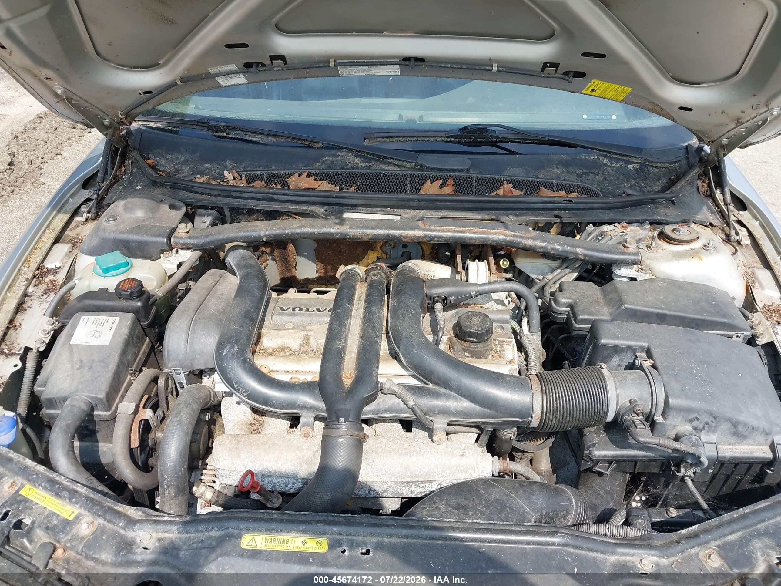2000 Volvo S80 T-6 Silver vin: YV1TS90D2Y1082831