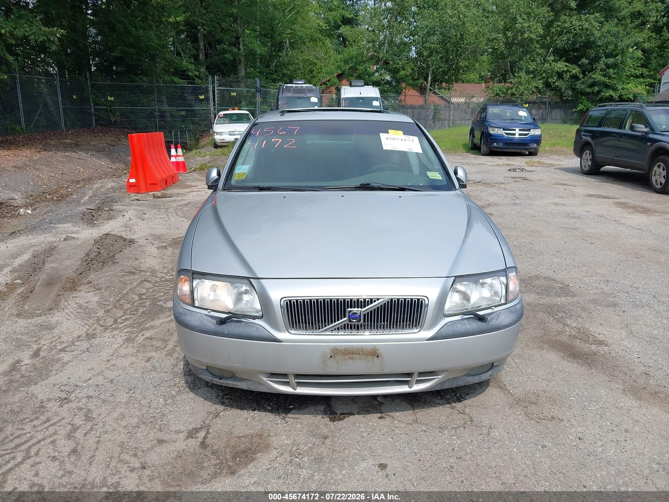 2000 Volvo S80 T-6 Silver vin: YV1TS90D2Y1082831
