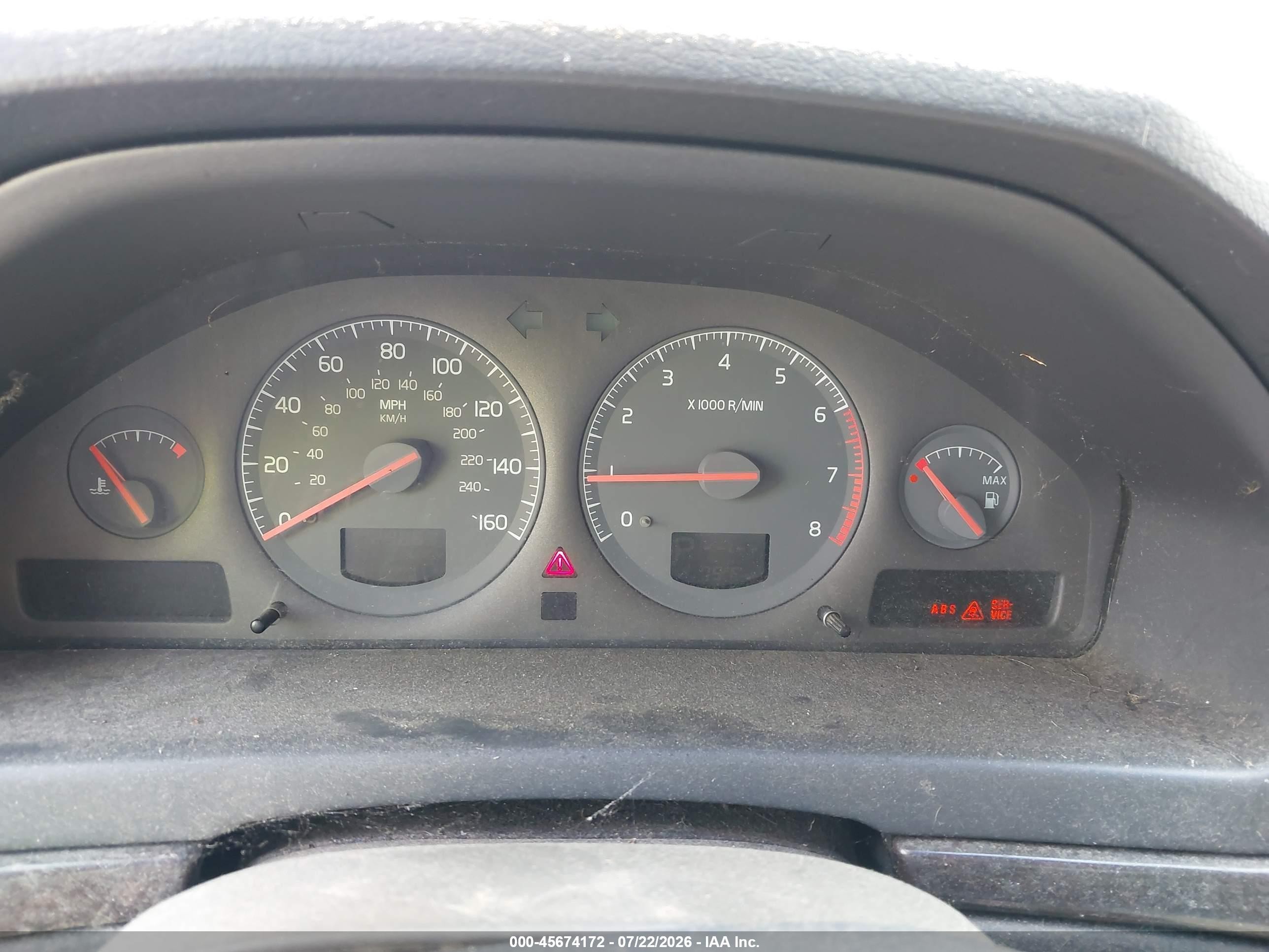 2000 Volvo S80 T-6 Silver vin: YV1TS90D2Y1082831