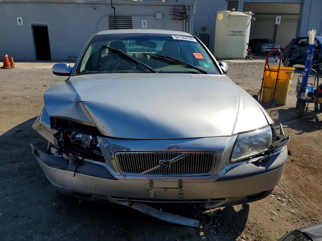 2000 Volvo S80 T6 Turbo Silver vin: YV1TS90D2Y1115956