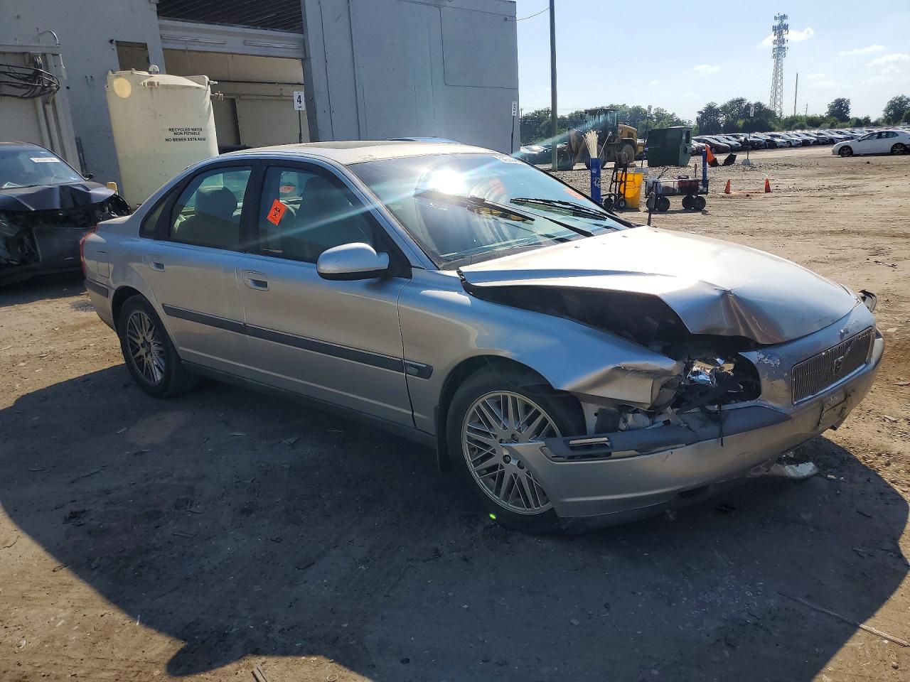 2000 Volvo S80 T6 Turbo Silver vin: YV1TS90D2Y1115956