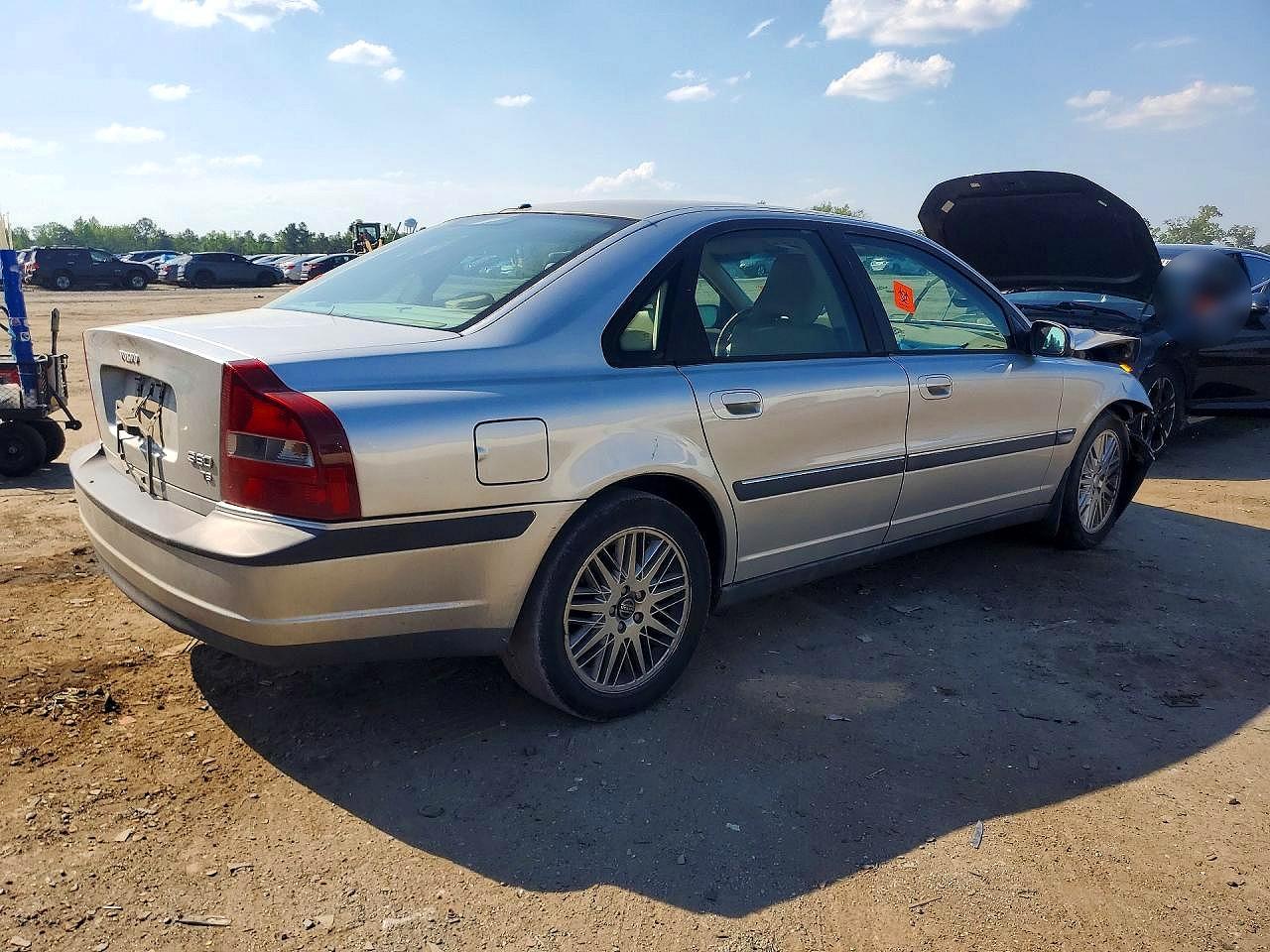 2000 Volvo S80 T6 Turbo Silver vin: YV1TS90D2Y1115956