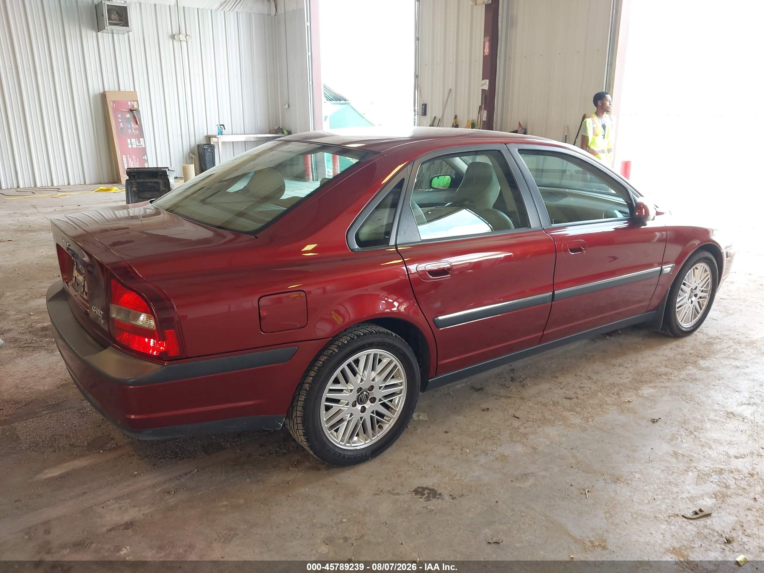 2001 Volvo S80 T6 Exectuvie Red vin: YV1TS90D911166635
