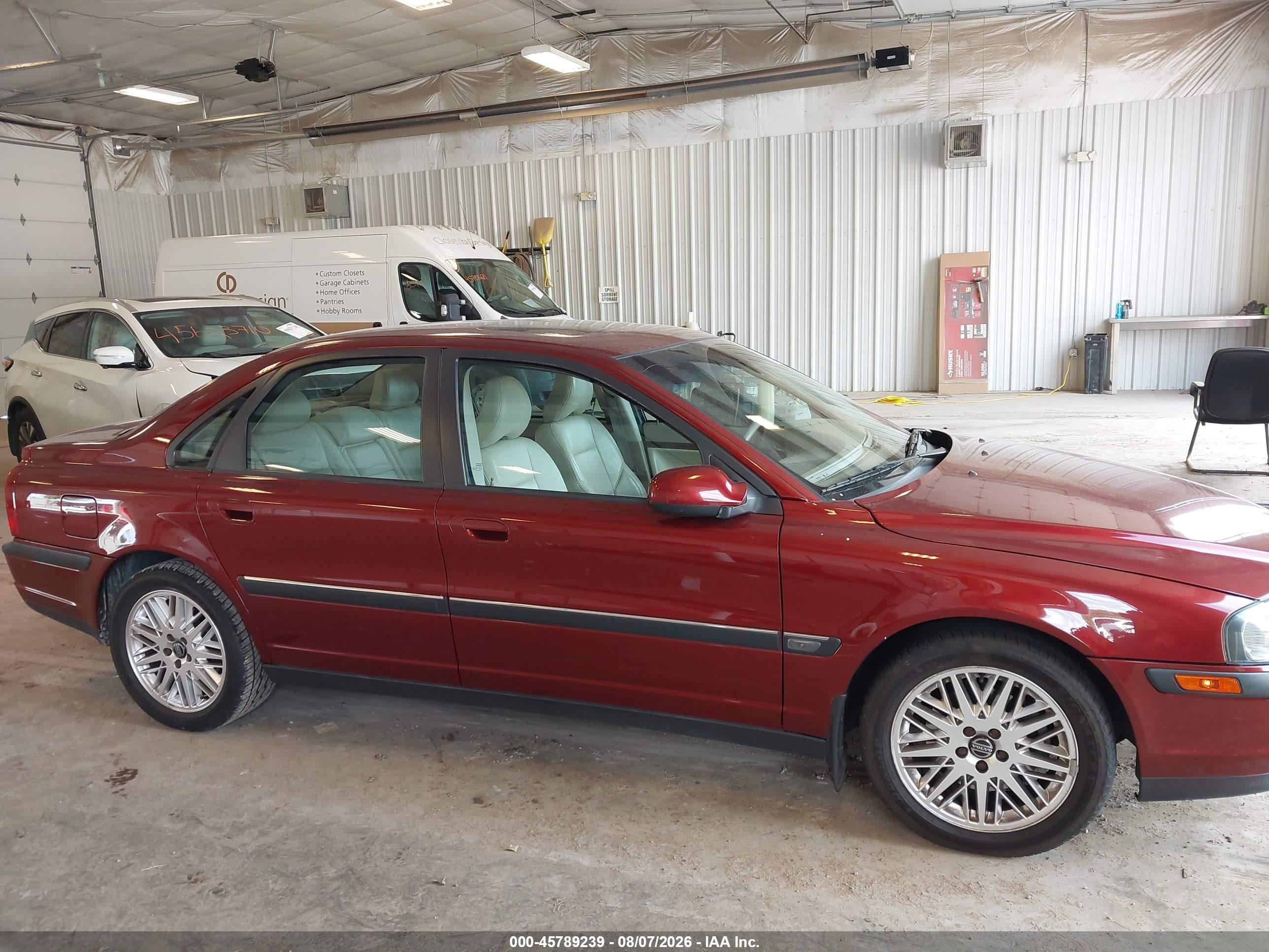 2001 Volvo S80 T6 Exectuvie Red vin: YV1TS90D911166635