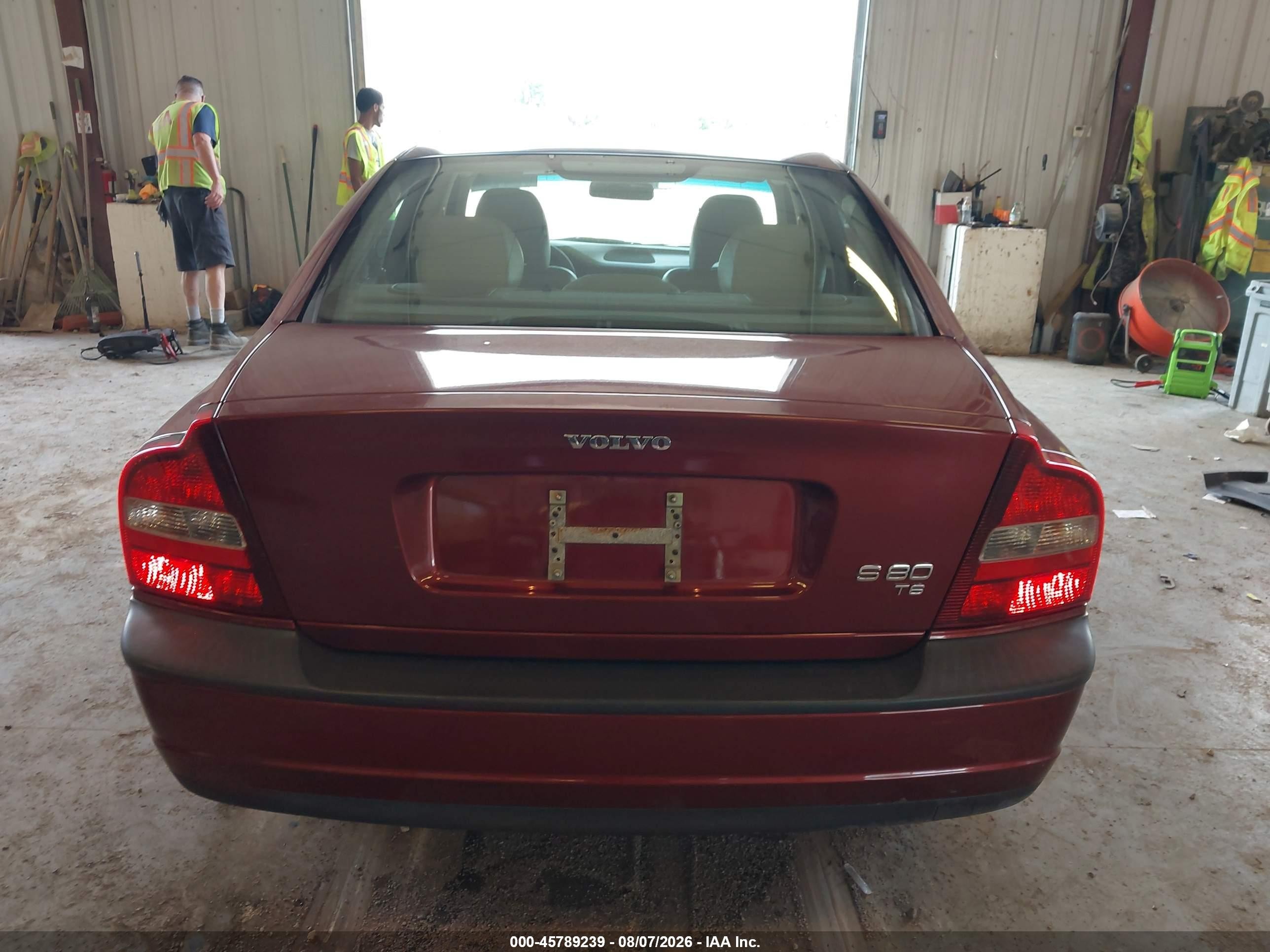 2001 Volvo S80 T6 Exectuvie Red vin: YV1TS90D911166635