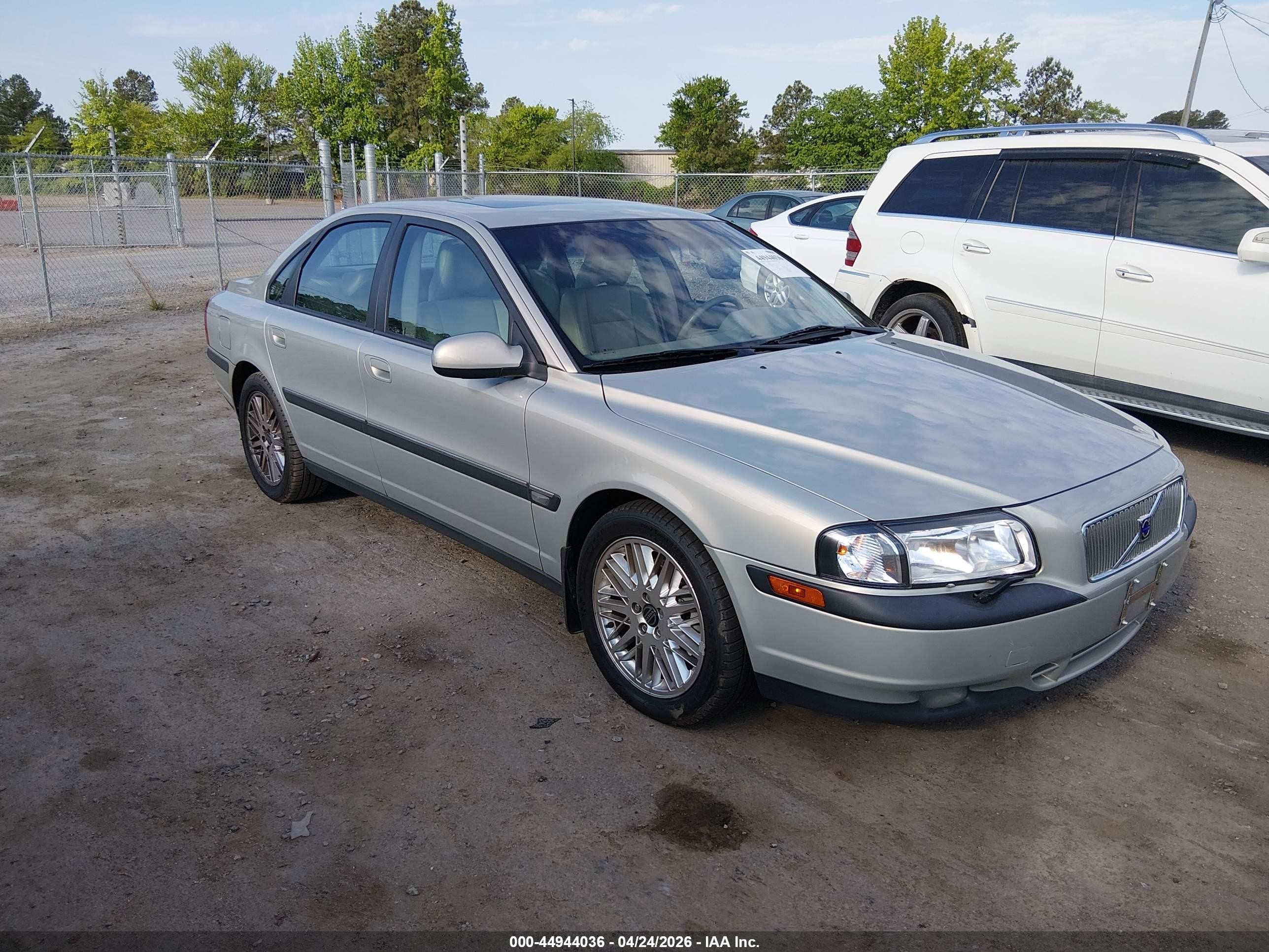 2000 Volvo S80 T-6 Gray vin: YV1TS90DXY1115591