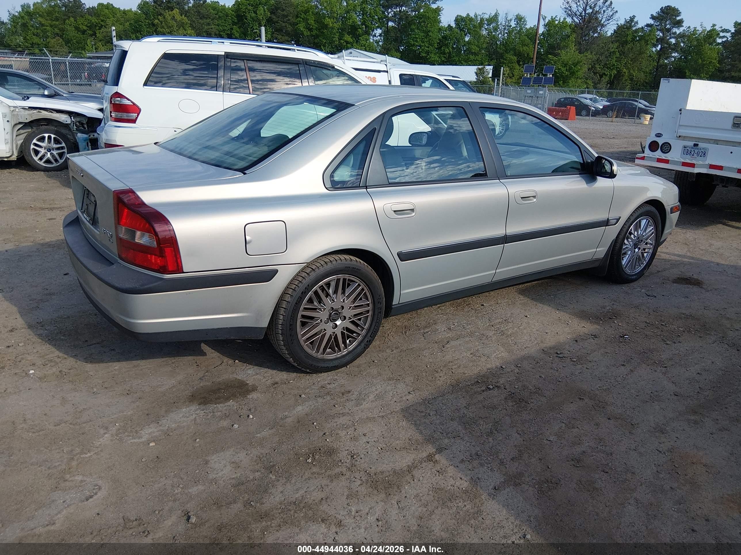 2000 Volvo S80 T-6 Серый vin: YV1TS90DXY1115591