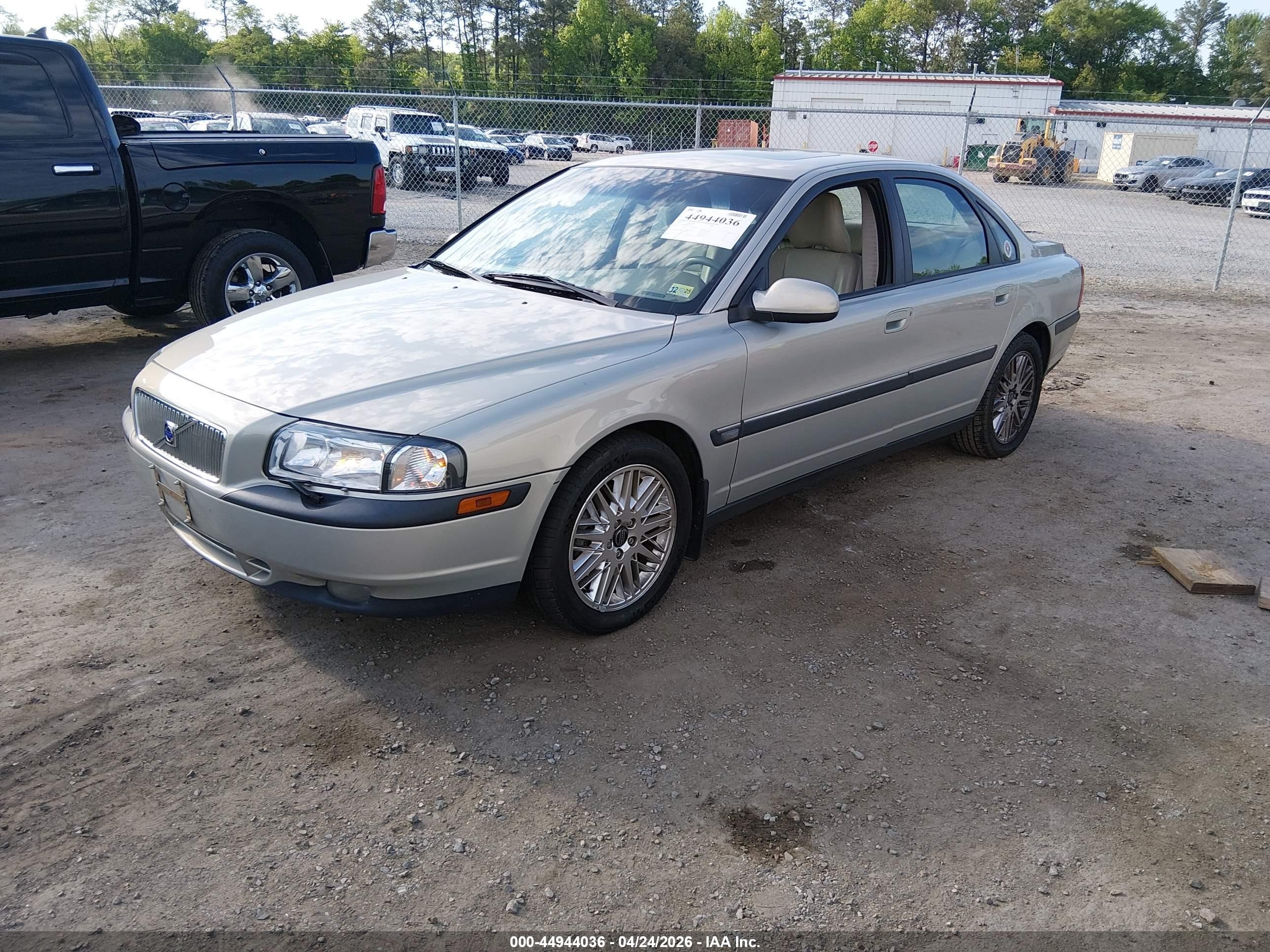 2000 Volvo S80 T-6 Серый vin: YV1TS90DXY1115591