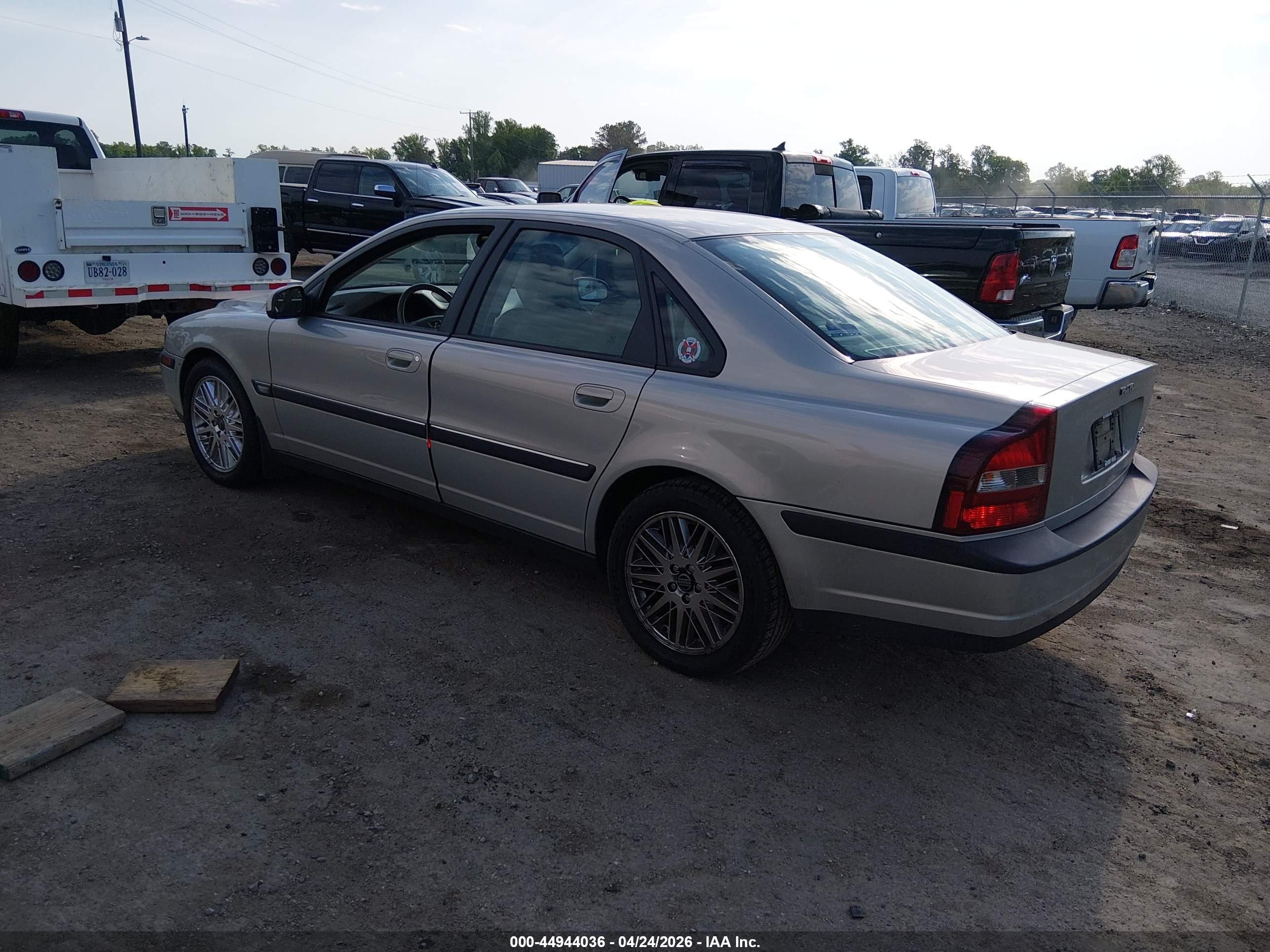 2000 Volvo S80 T-6 Серый vin: YV1TS90DXY1115591