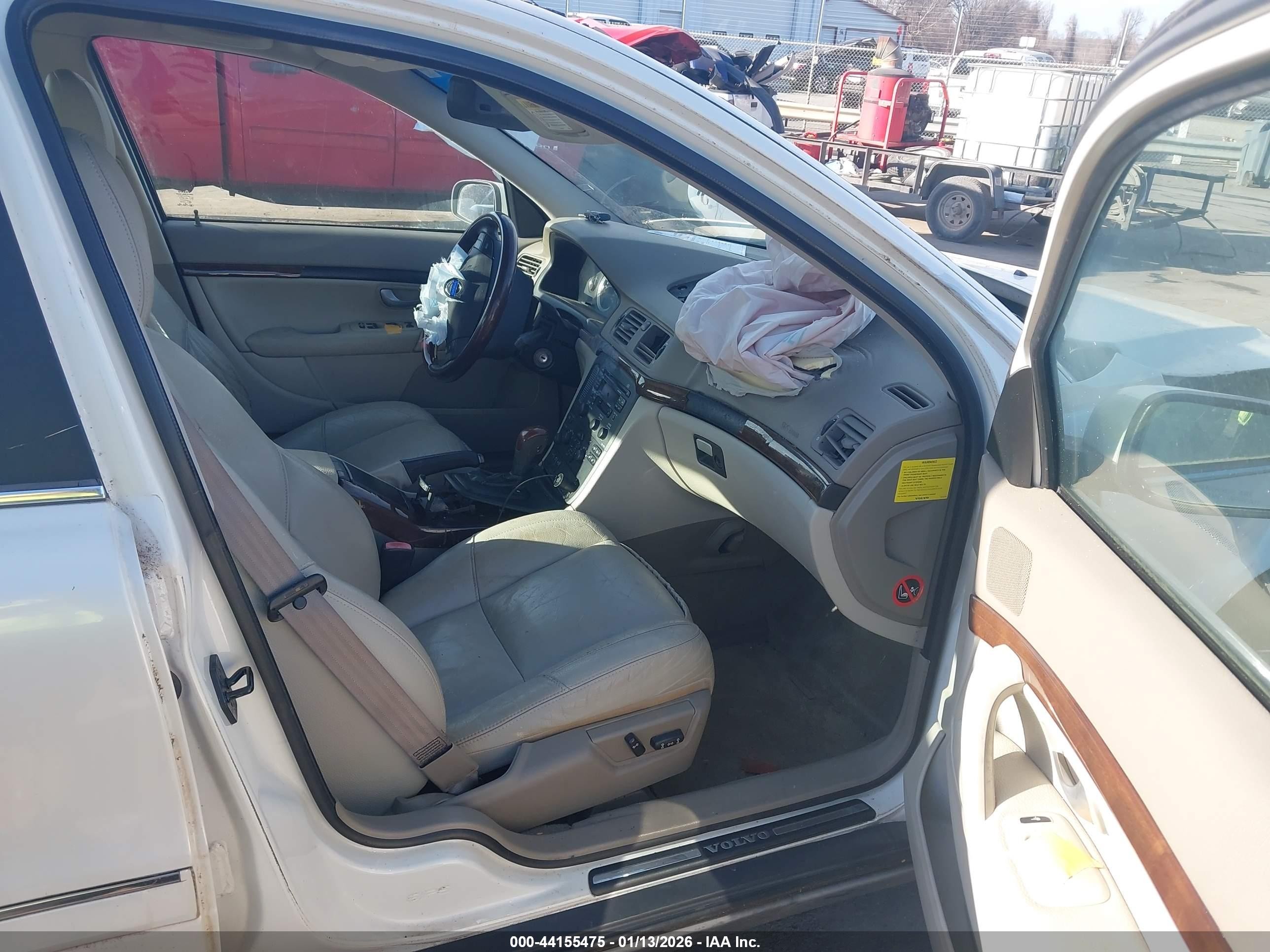 2005 Volvo S80 T6 White vin: YV1TS911051411090