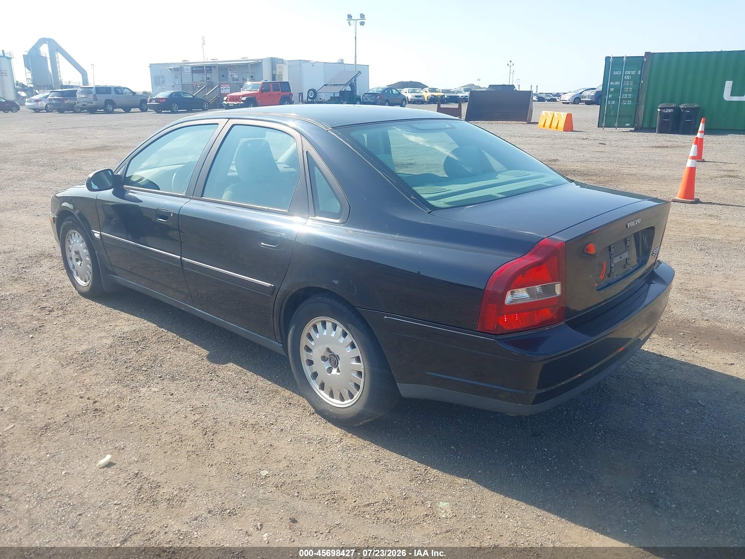 2002 Volvo S80 Executive/t6 Black vin: YV1TS91DX21260121