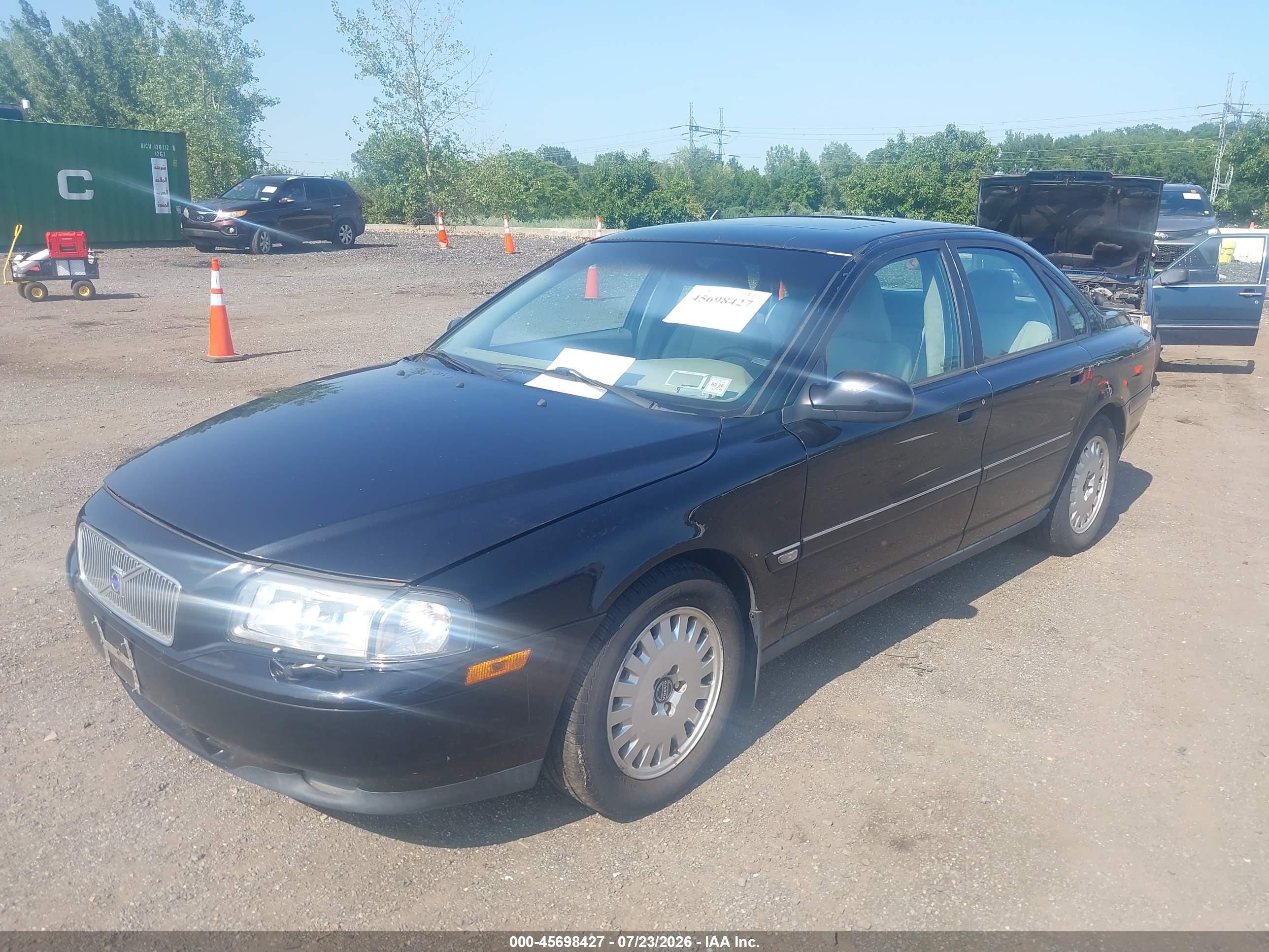 2002 Volvo S80 Executive/t6 Black vin: YV1TS91DX21260121