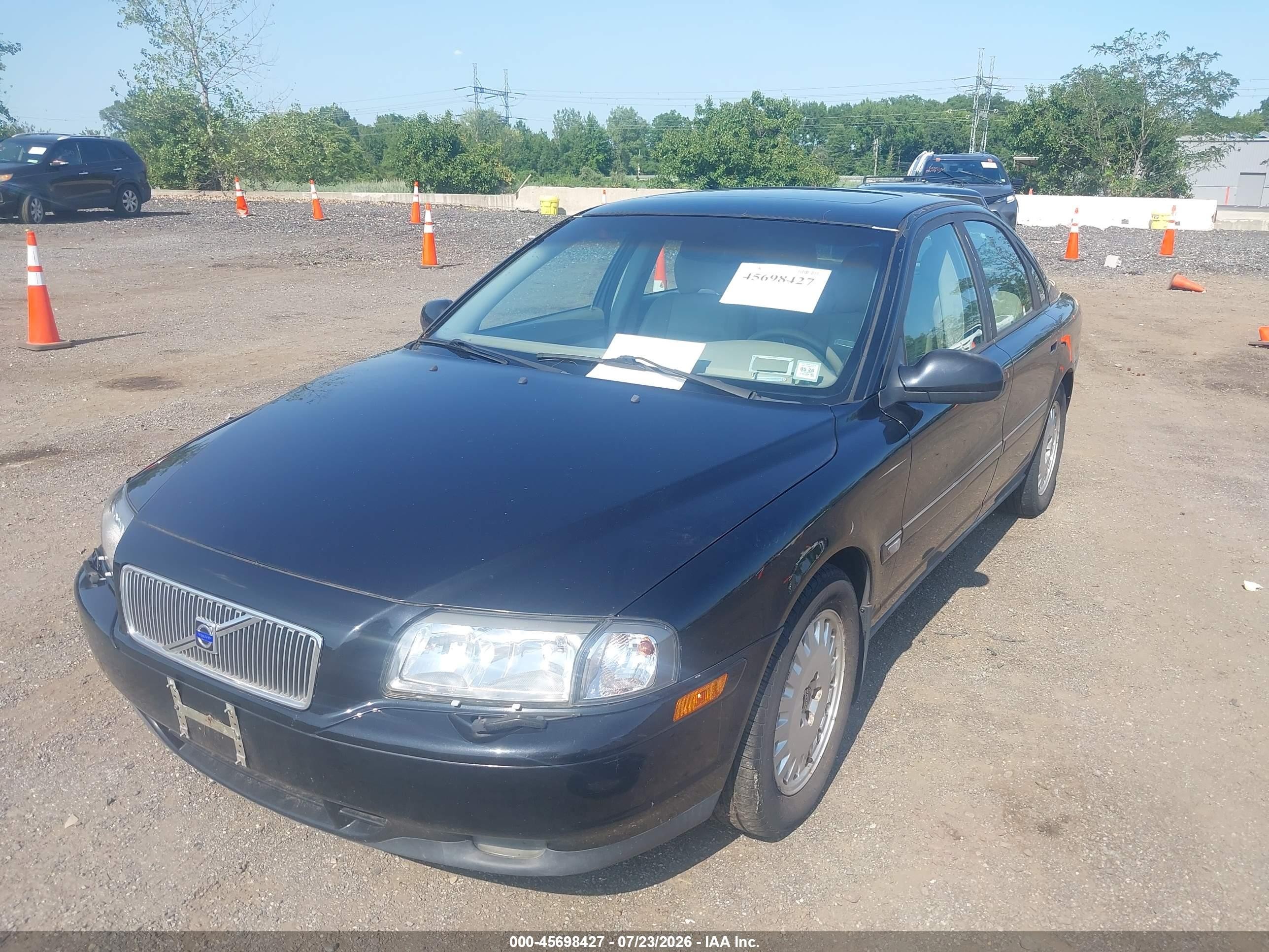 2002 Volvo S80 Executive/t6 Black vin: YV1TS91DX21260121