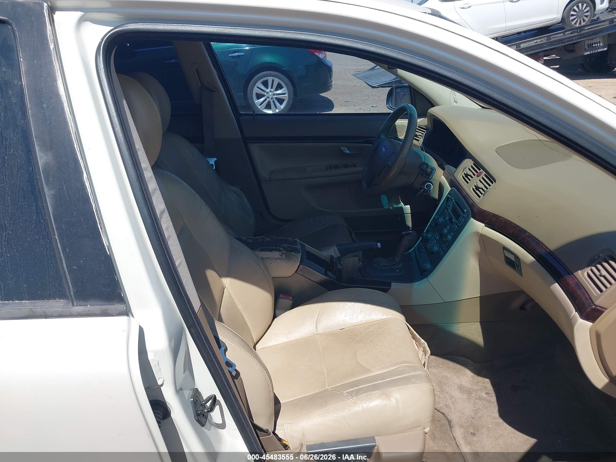 2002 Volvo S80 Executive/t6 White vin: YV1TS91DX21272379