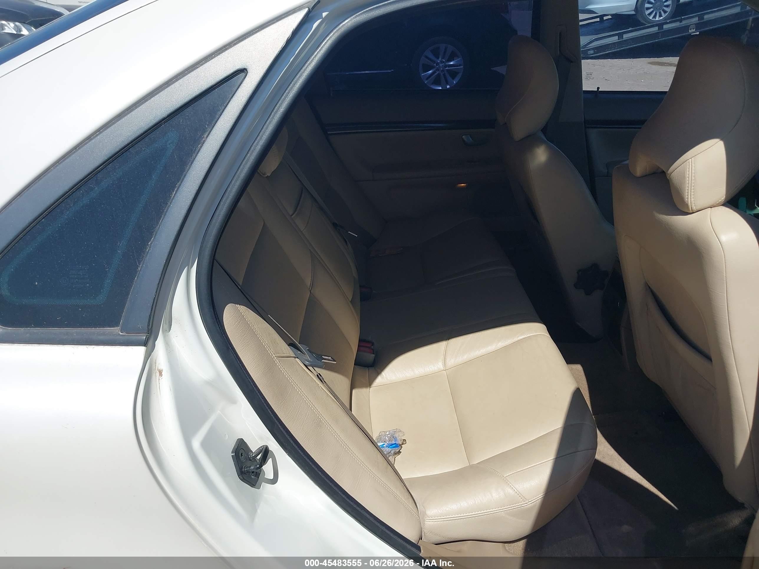 2002 Volvo S80 Executive/t6 White vin: YV1TS91DX21272379