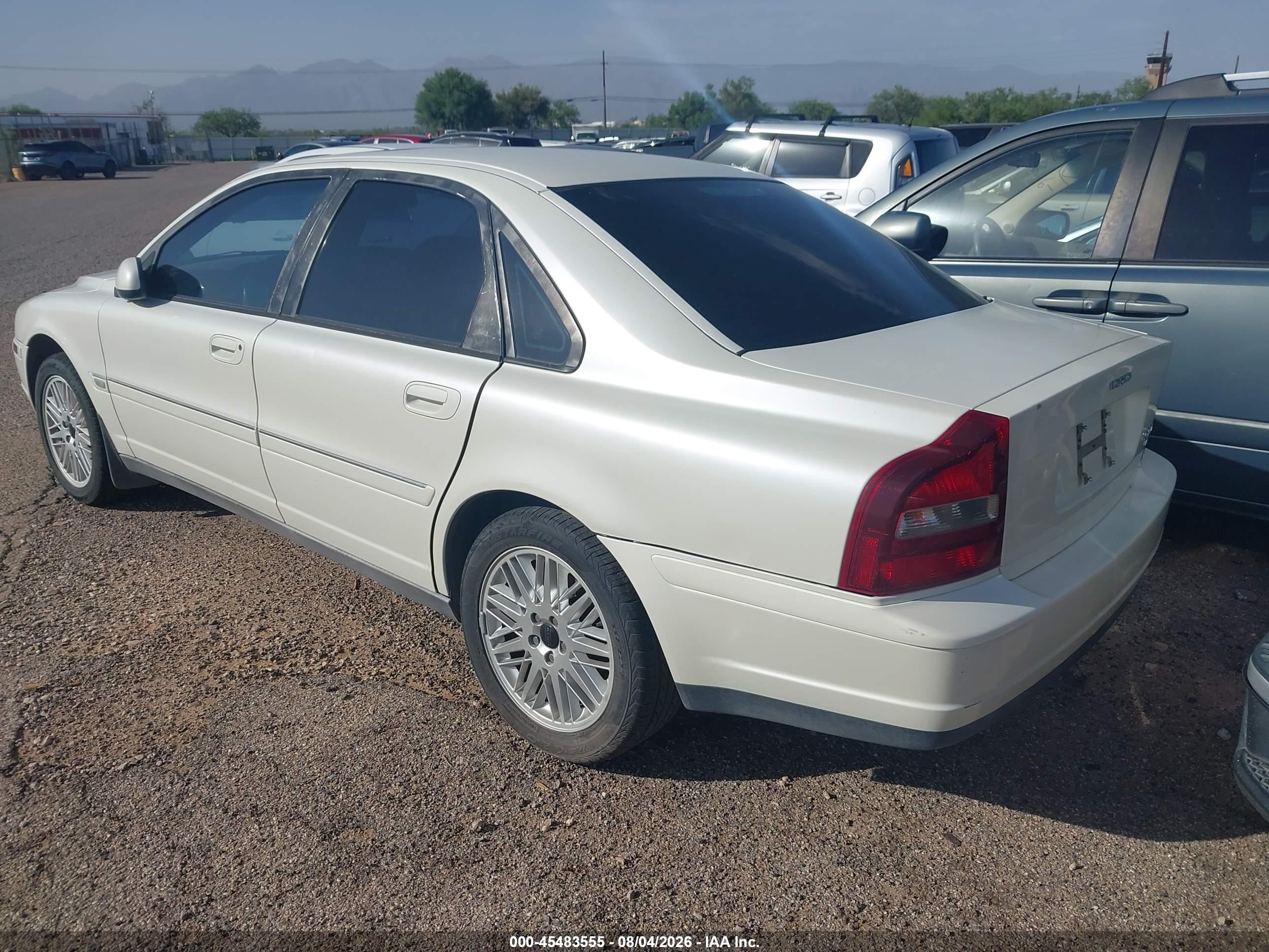 2002 Volvo S80 Executive/t6 White vin: YV1TS91DX21272379