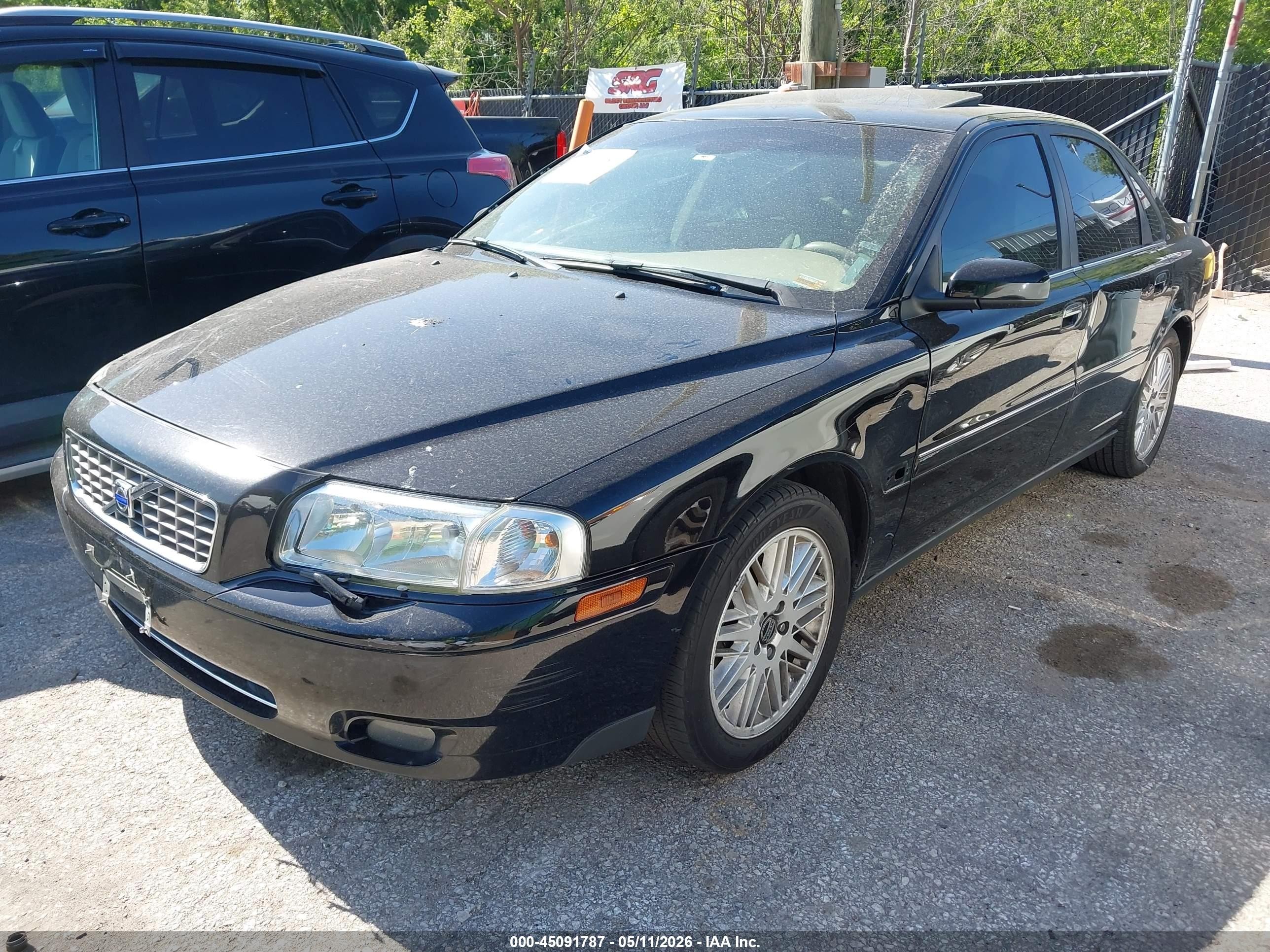 2004 Volvo S80 2.9/t6 Black vin: YV1TS91Z641339994
