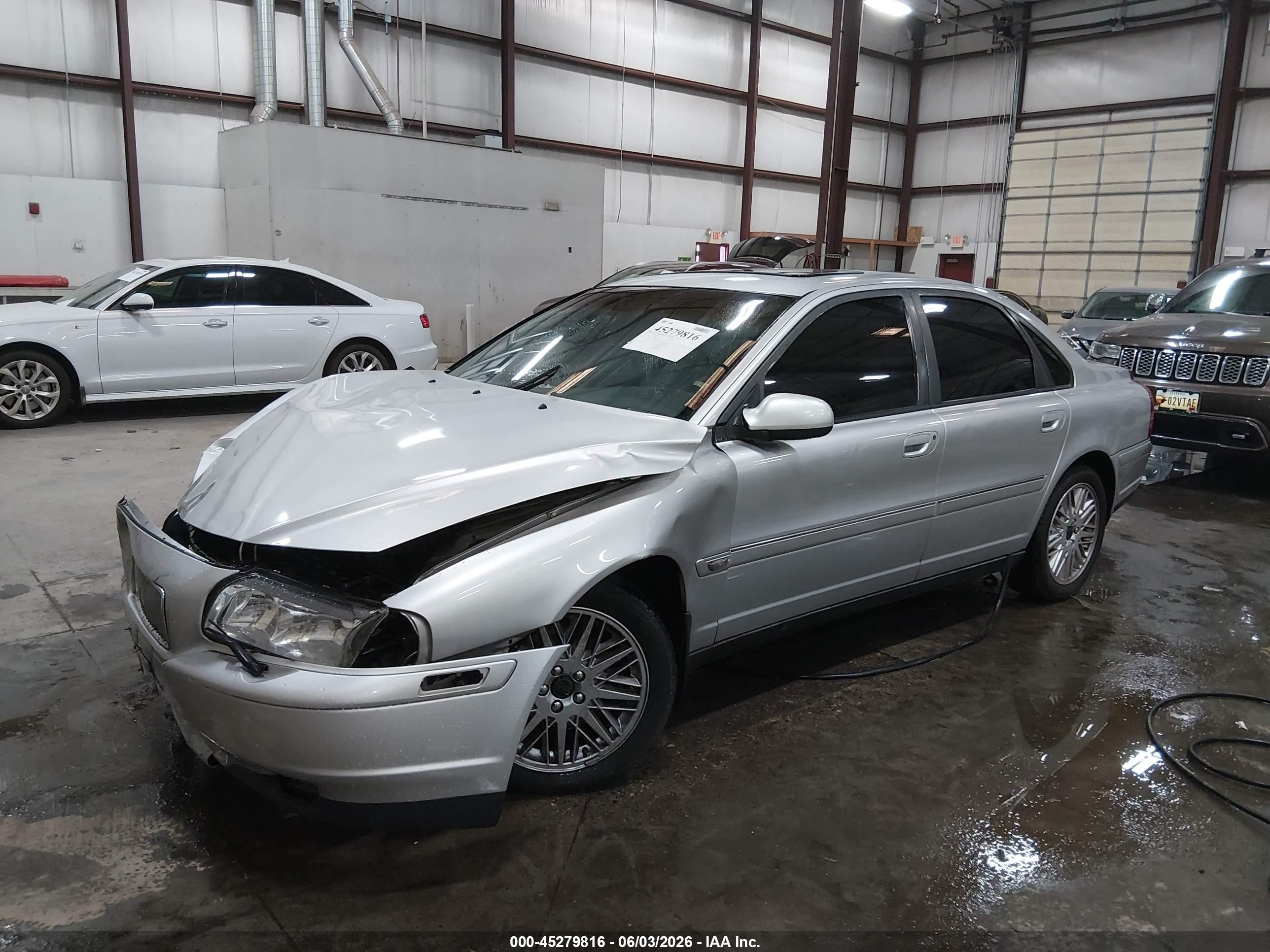 2003 Volvo S80 2.9 Серебряный vin: YV1TS92D031300044
