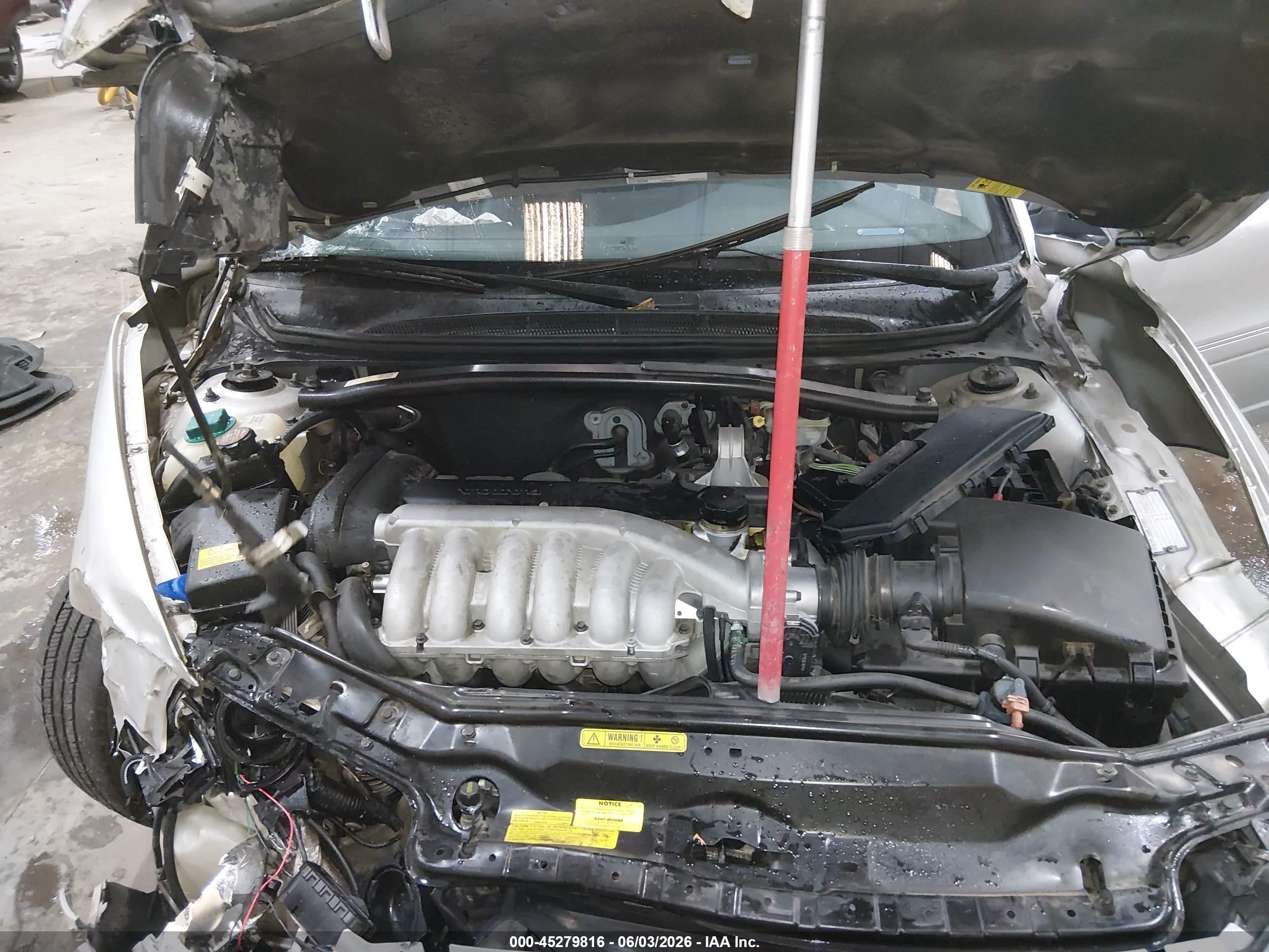 2003 Volvo S80 2.9 Серебряный vin: YV1TS92D031300044