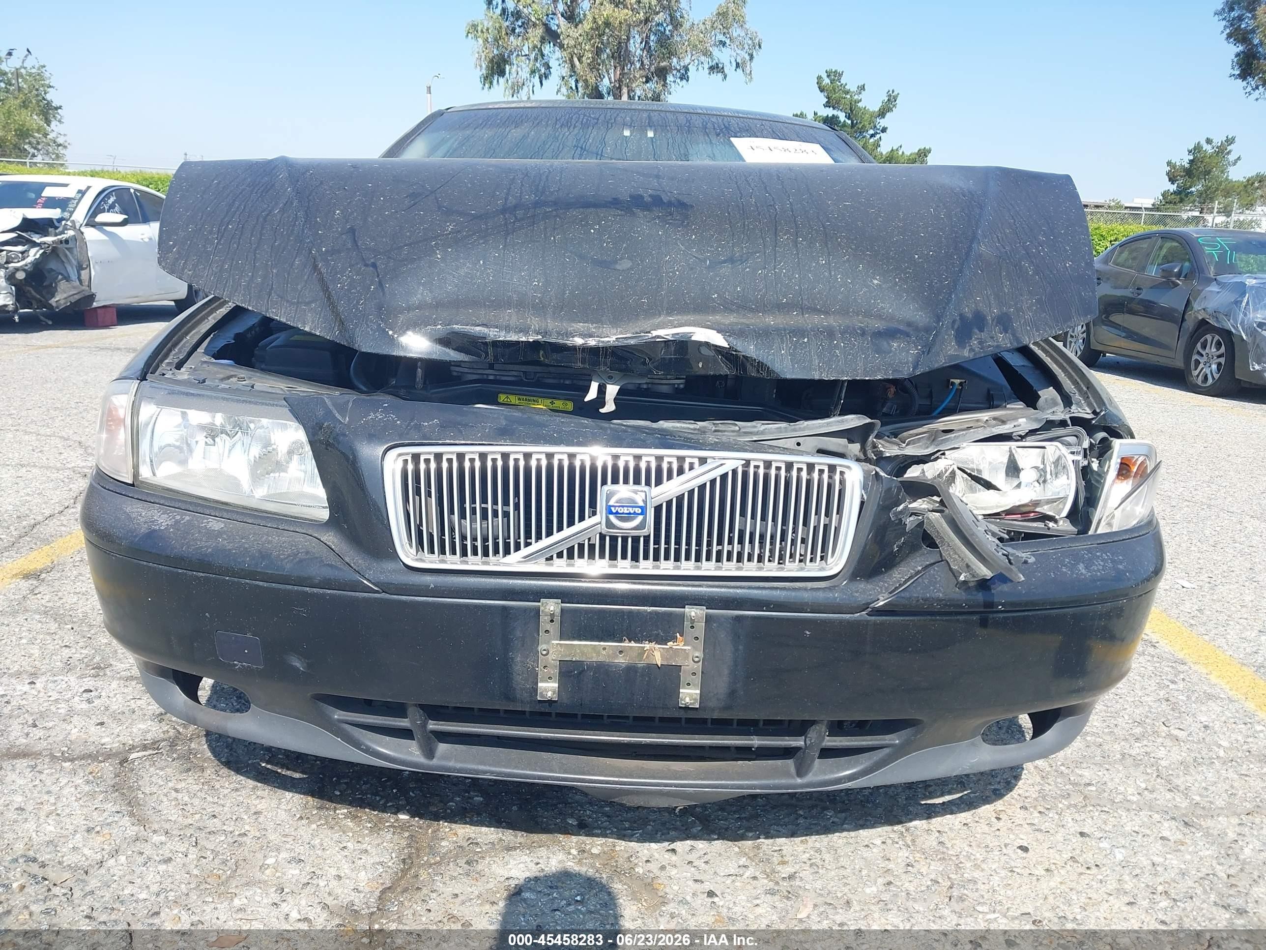 2003 Volvo S80 2.9 Black vin: YV1TS92D031314980