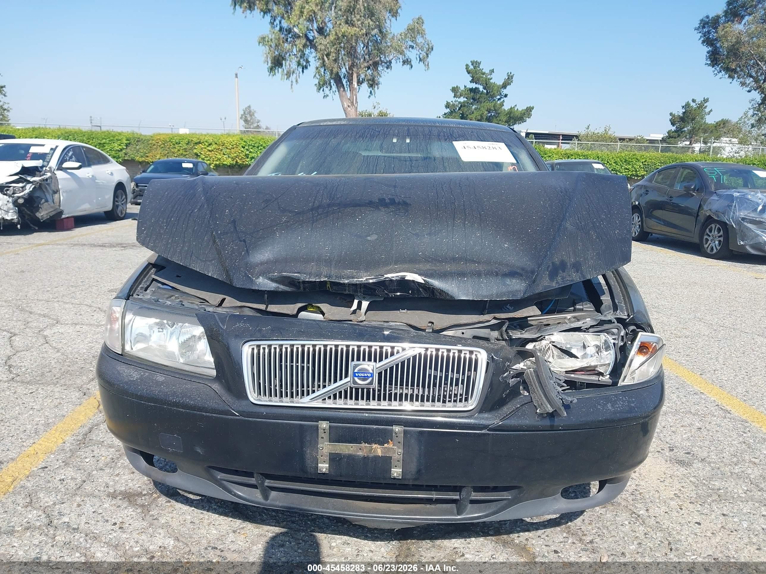 2003 Volvo S80 2.9 Black vin: YV1TS92D031314980