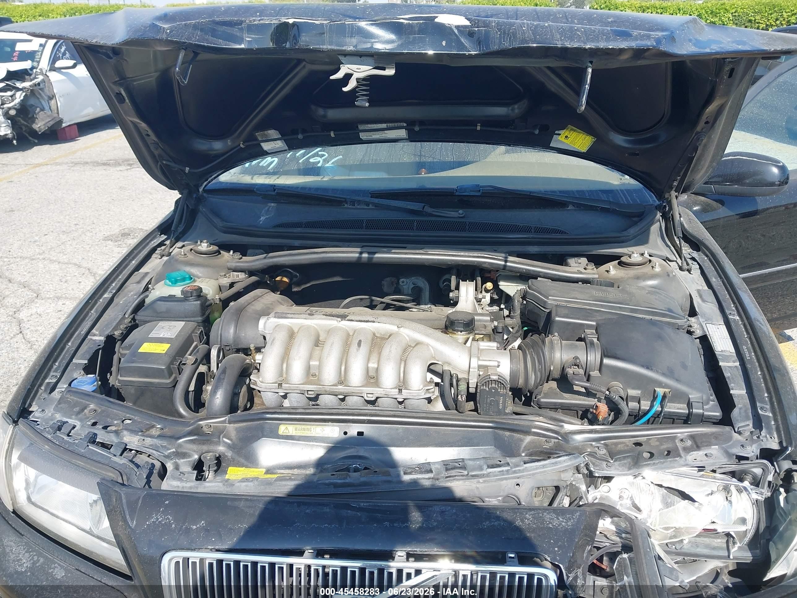 2003 Volvo S80 2.9 Black vin: YV1TS92D031314980