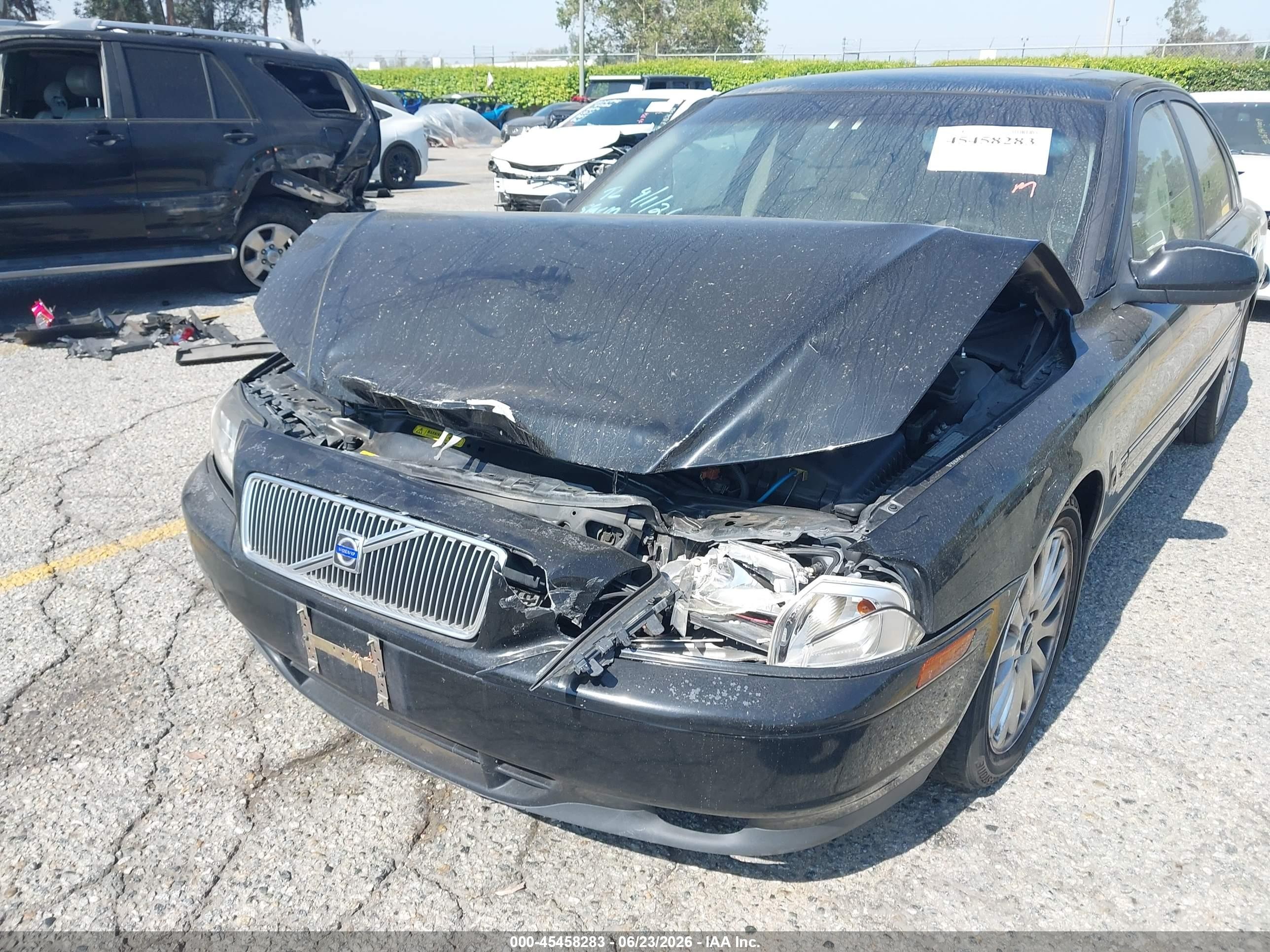 2003 Volvo S80 2.9 Black vin: YV1TS92D031314980